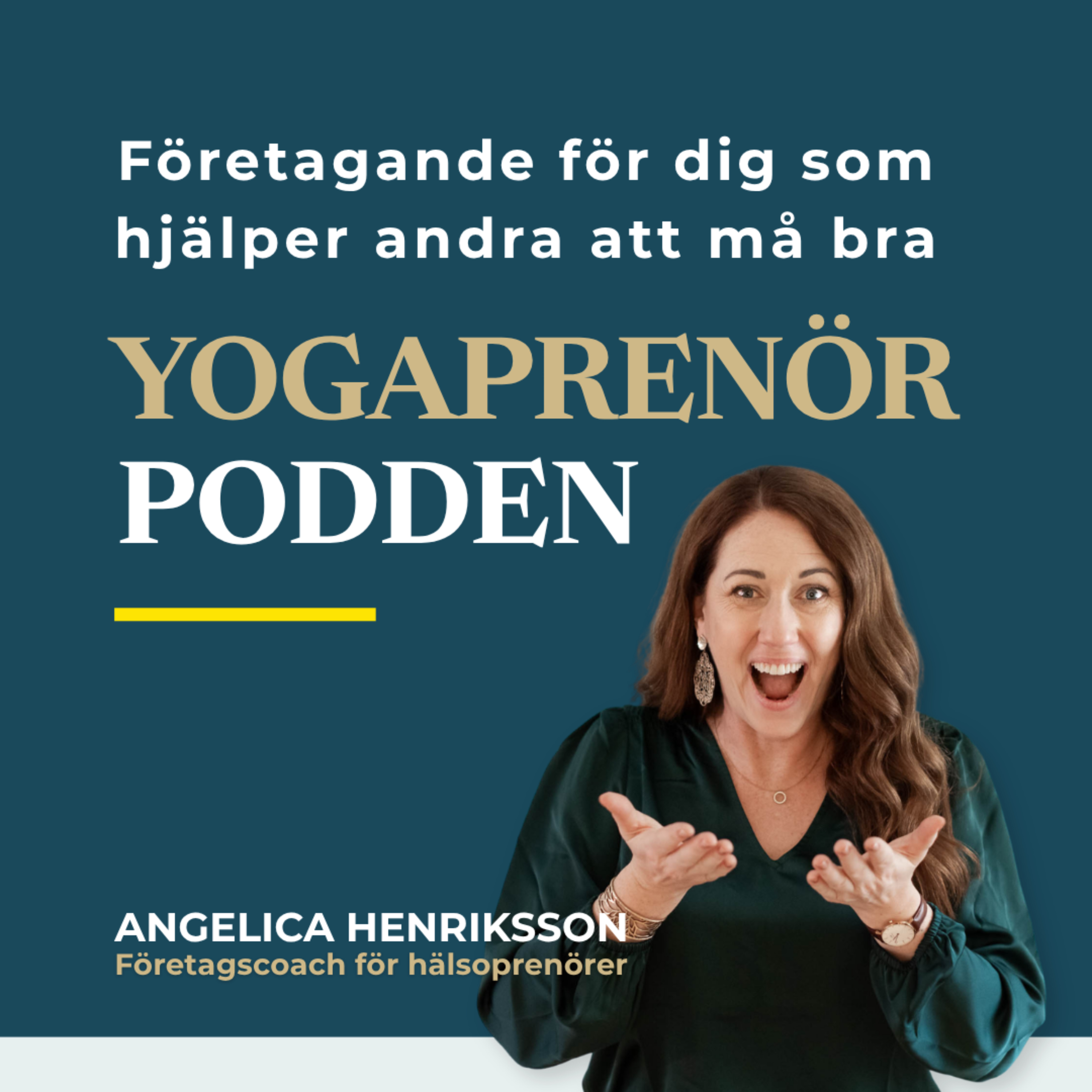 Artwork for Yogaprenörpodden | Företagande för dig som hjälper andra att må bra