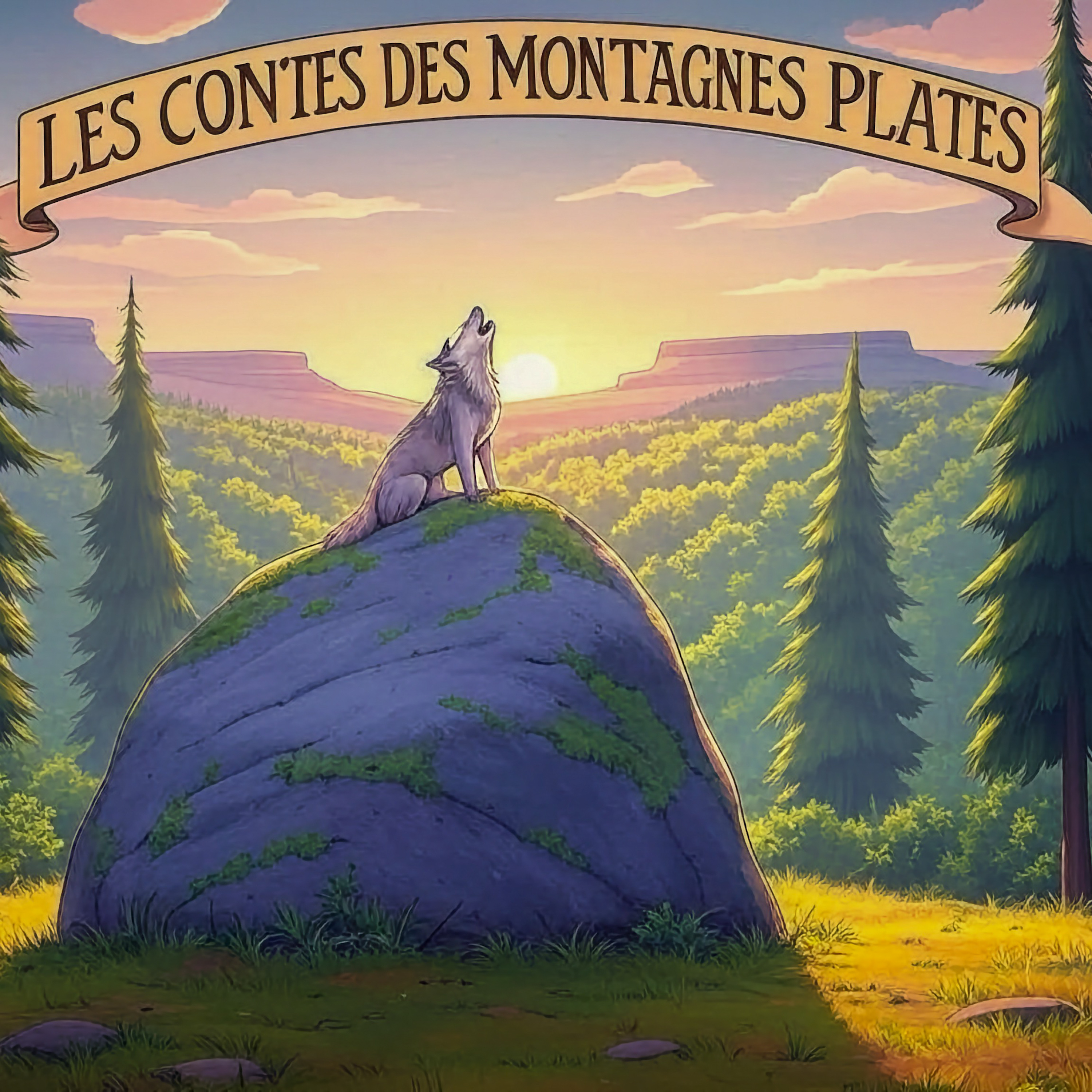Les contes des Montagnes Plates podcast artwork