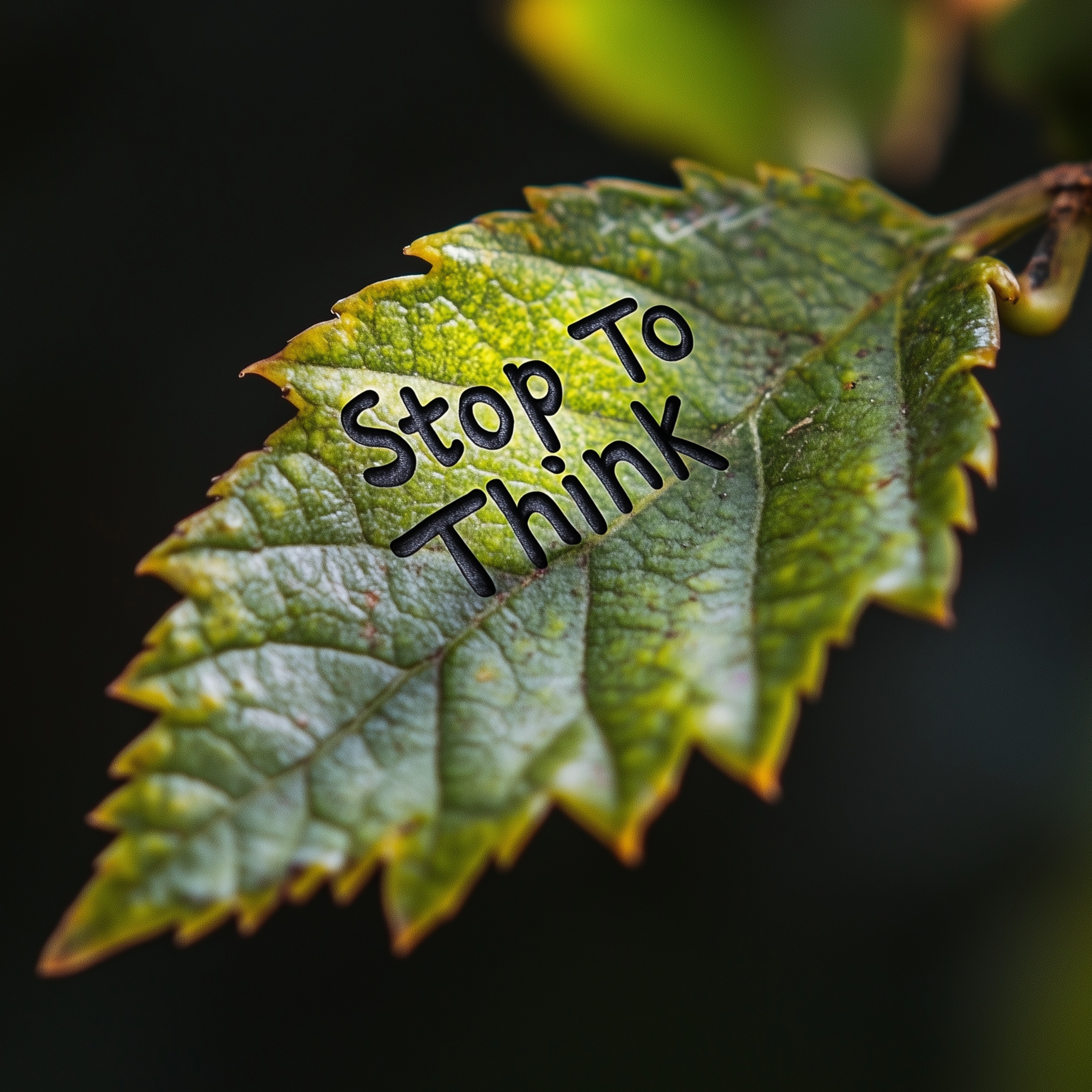 Stop To Think