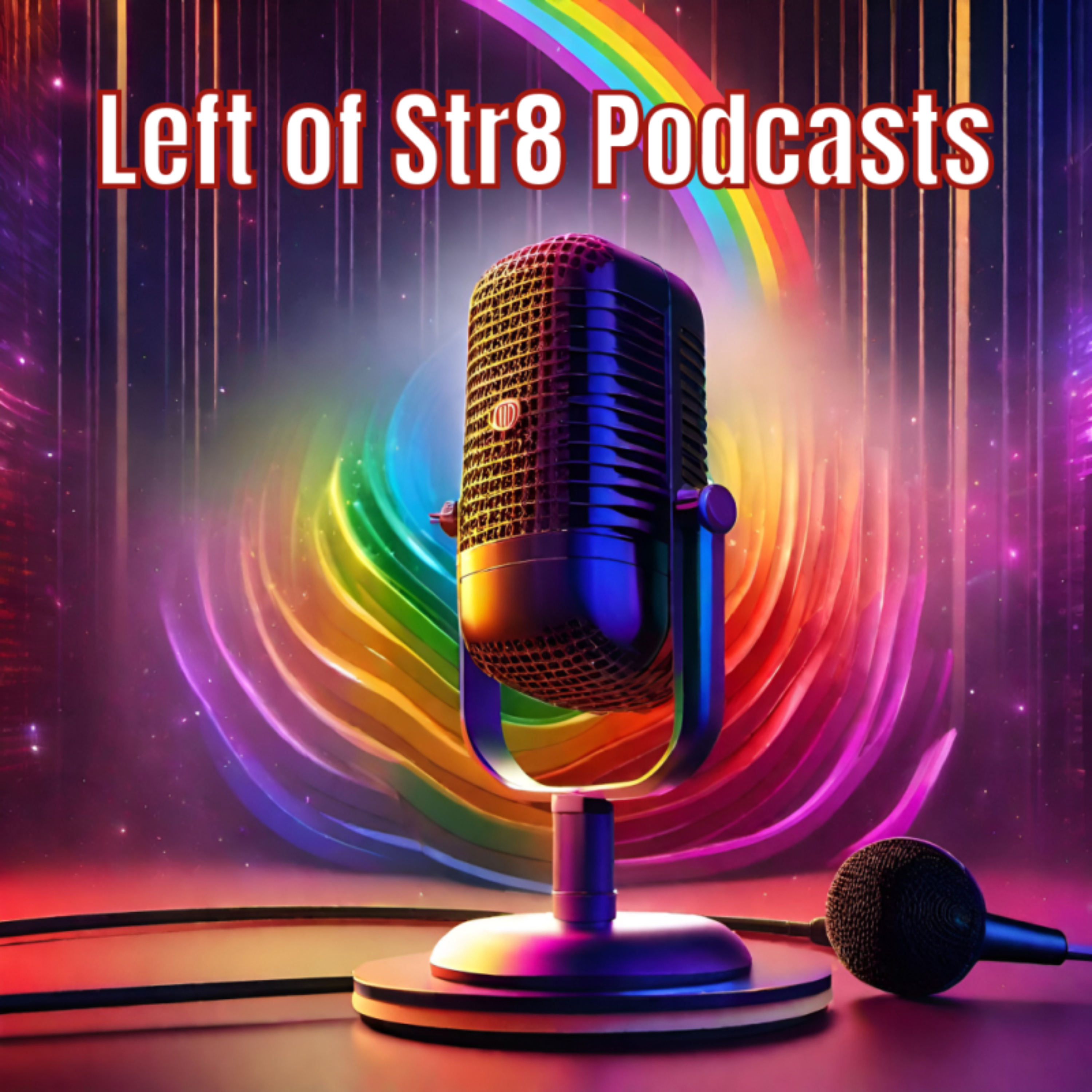 Left of Str8 Show: "5 Questions With..." Spencer Hoddeson, Kim David Smith and Brandon James Gwinn episode artwork