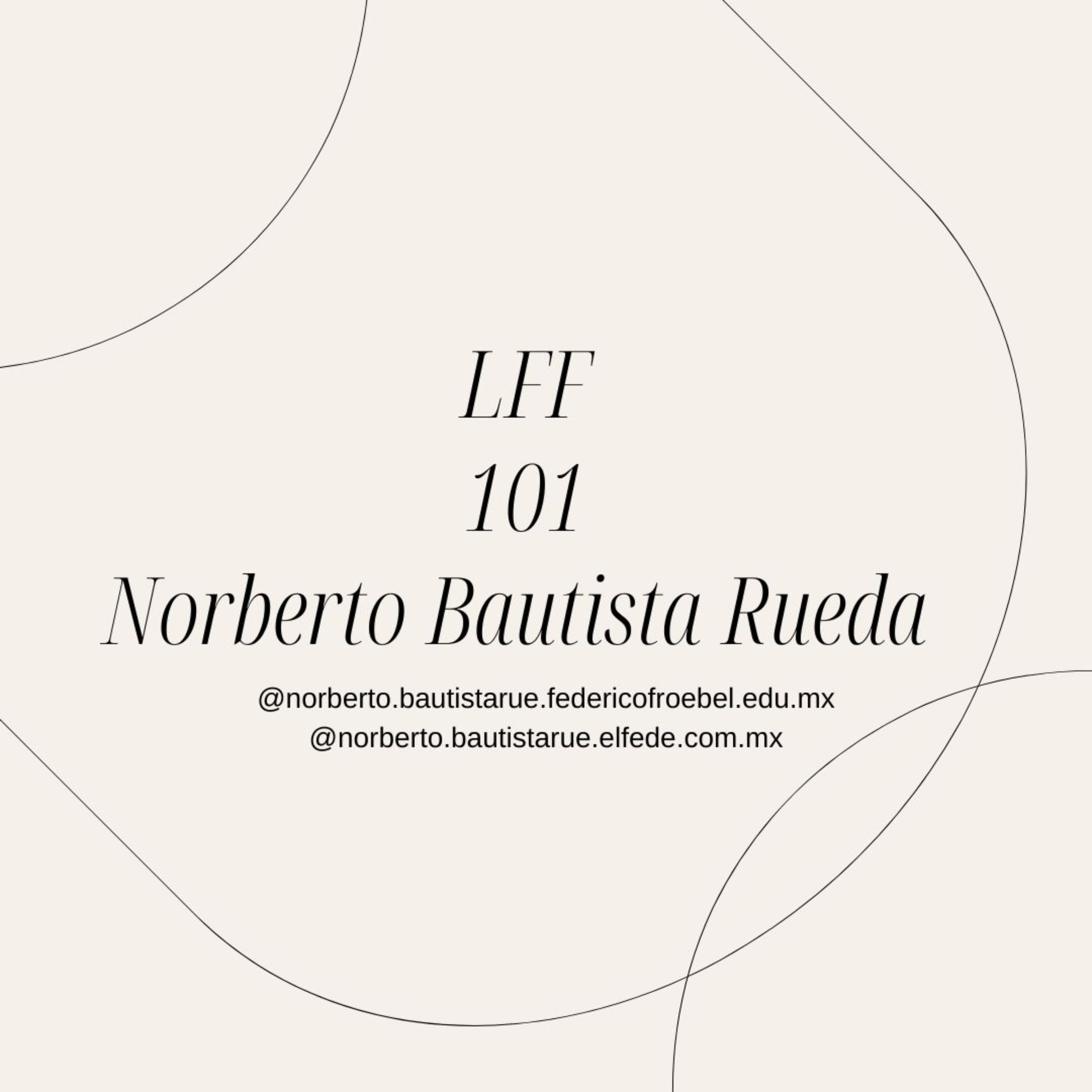 LFF Bachillerato 101