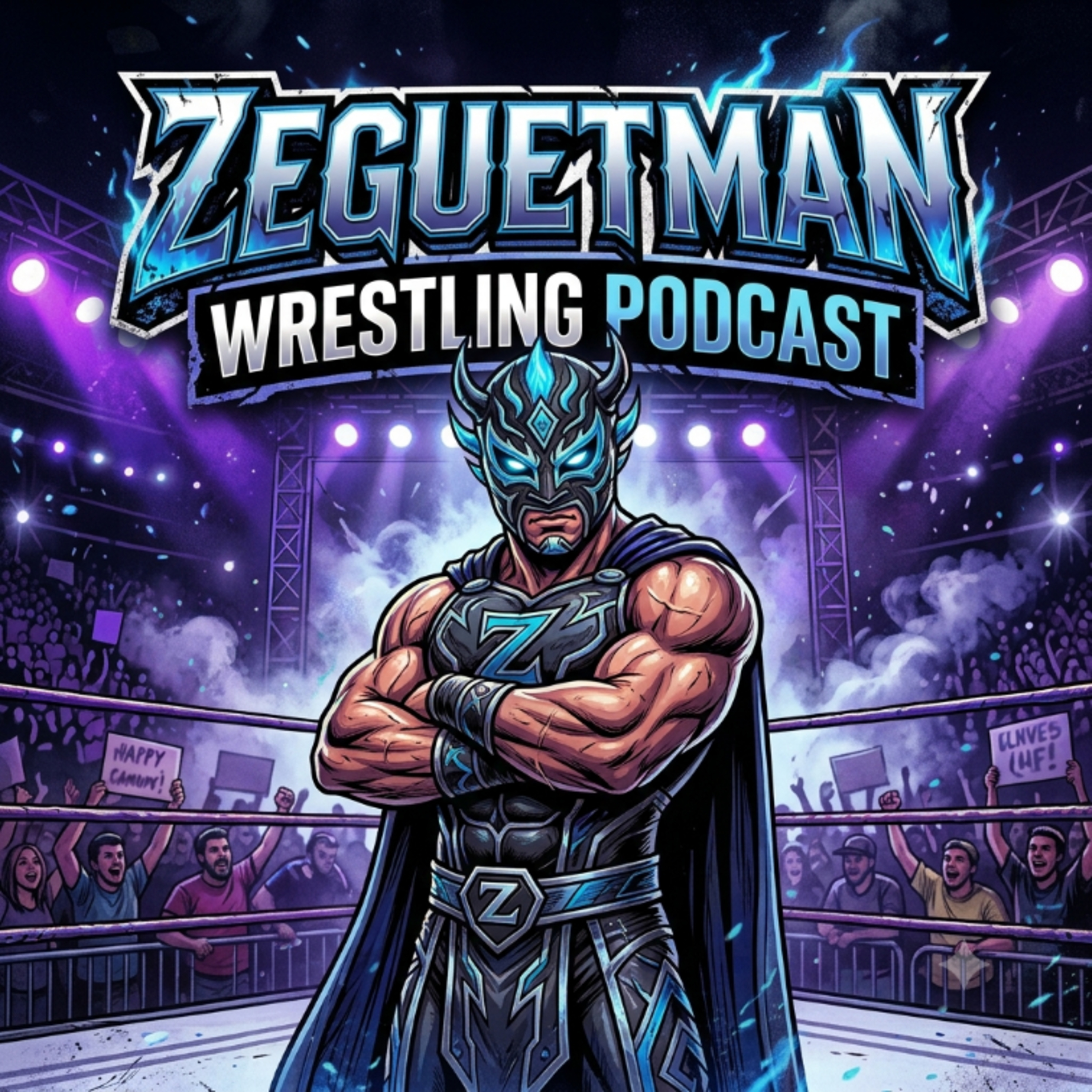 Portada de Zeguetman Wrestling Podcast (ZWP)