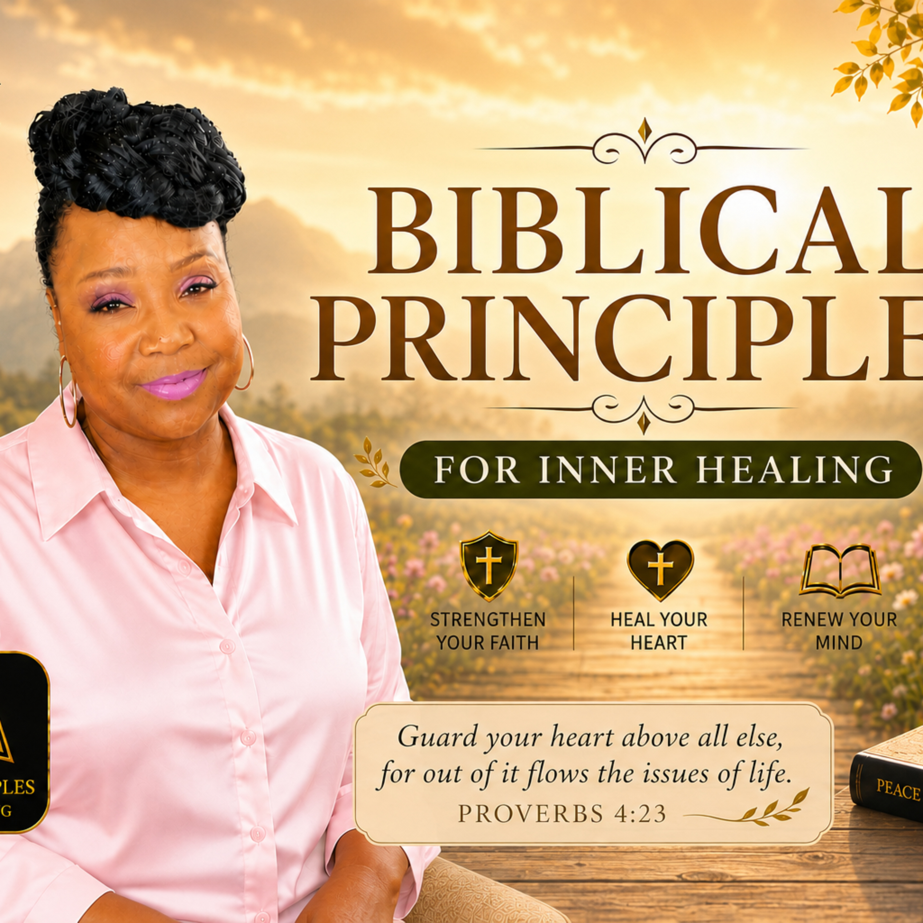 Author Pearlie Martin Biblical Principals For Inner Healing (Trailer)