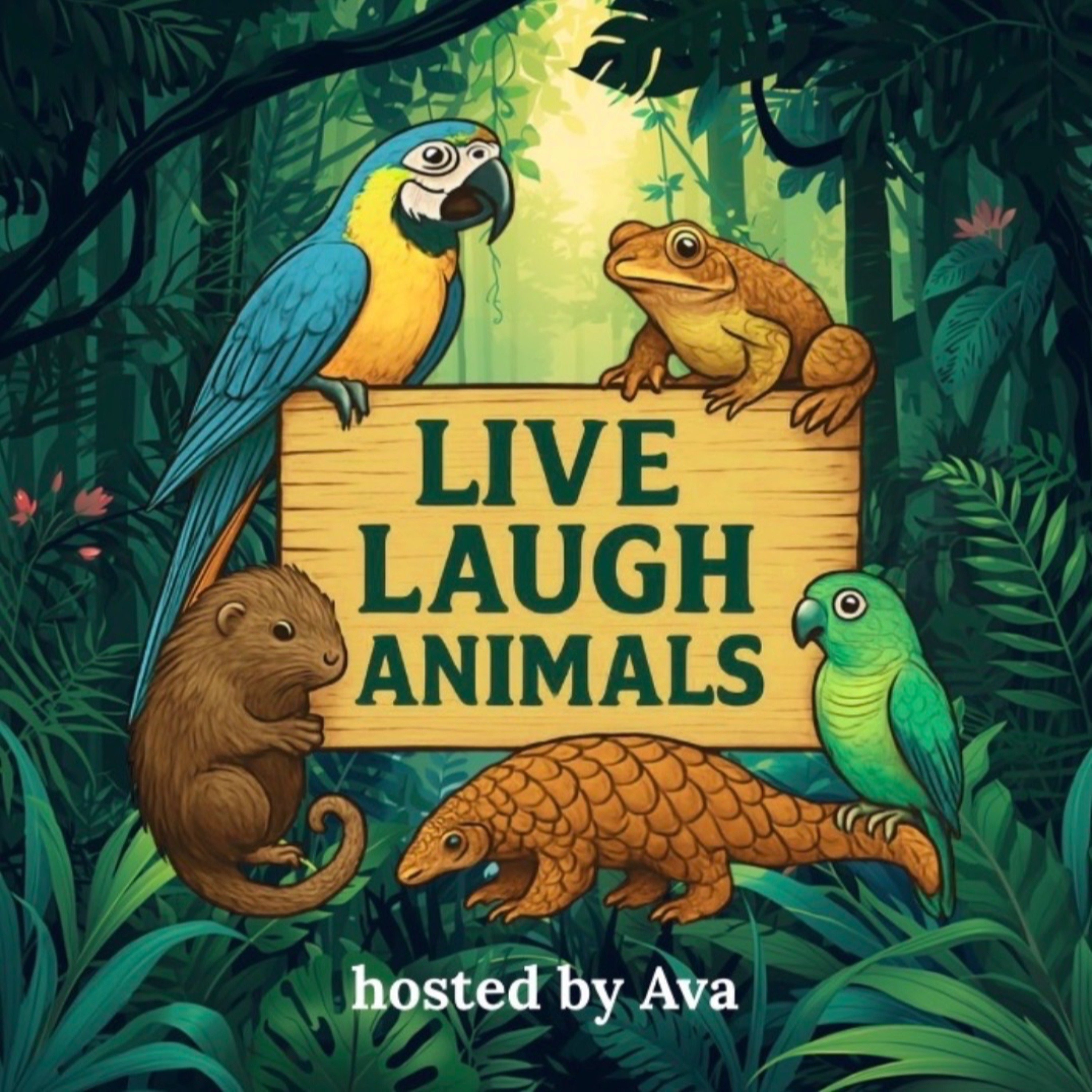 Podcast Live Laugh Animals