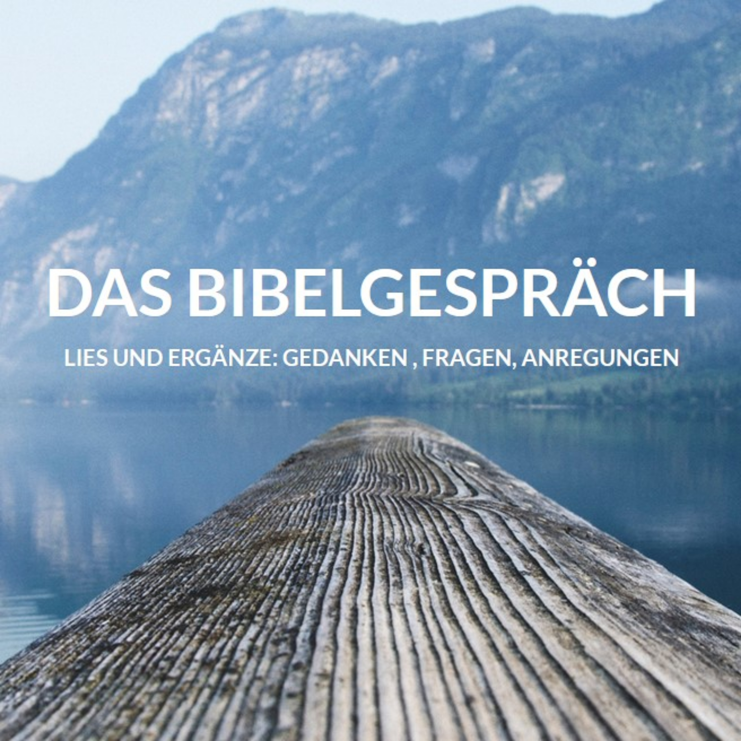 Bibelgespräch - Lies und ergänze. Gedanken. Fragen und Anregungen. podcast artwork