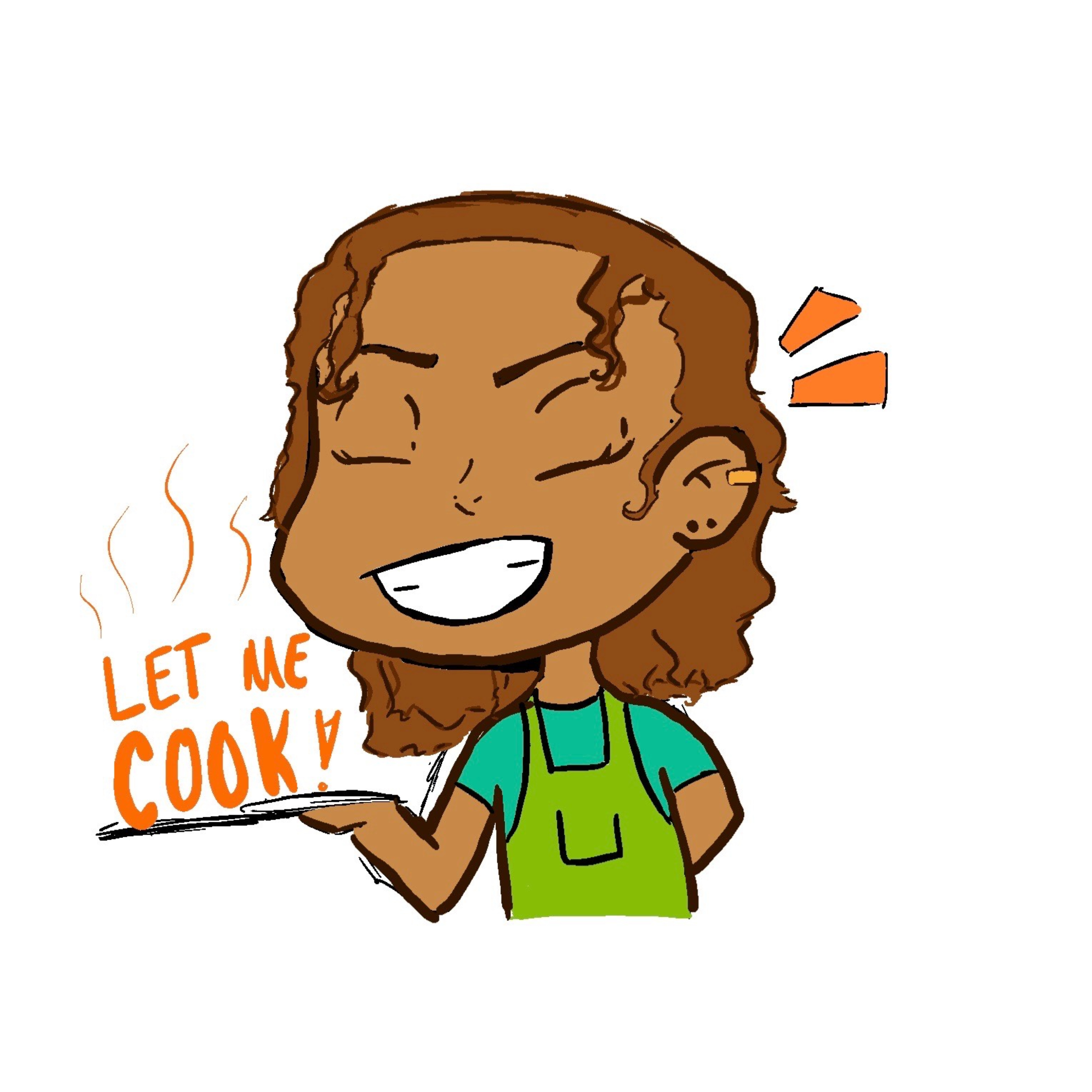 Let Me Cook podcast artwork