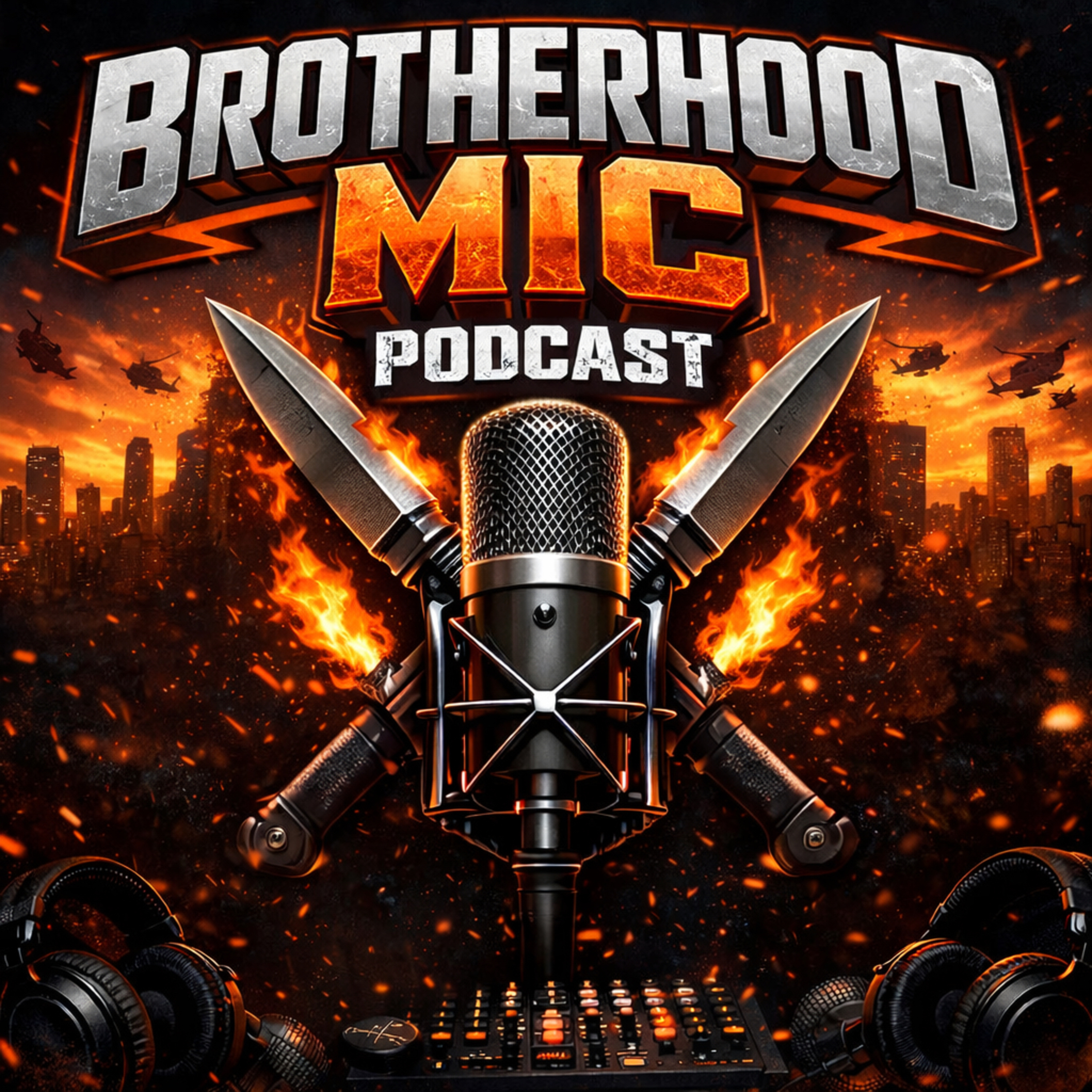 The Brotherhood Mic: Raw, Real, Uncut Conversation among Men!!! podcast artwork