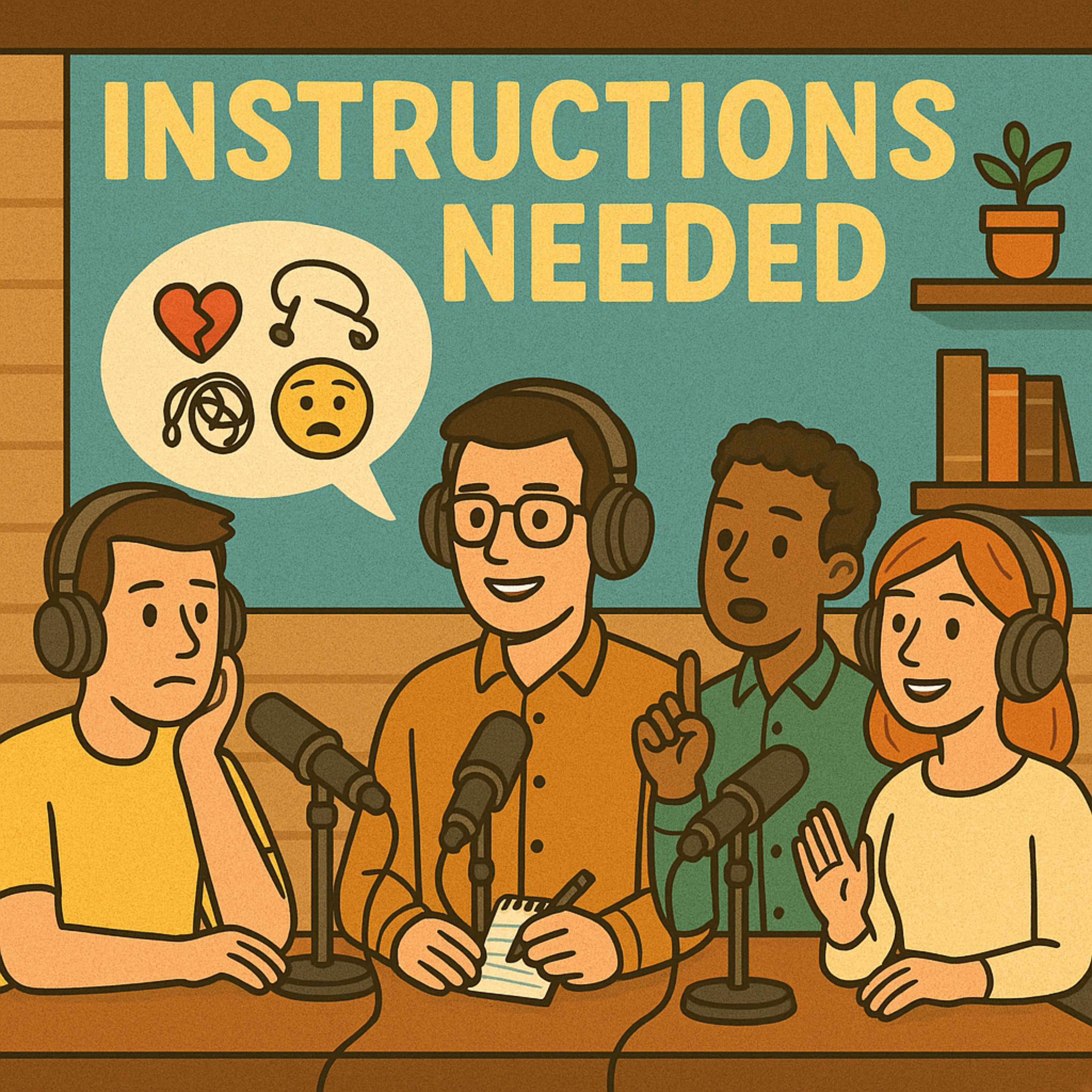 Instructions Needed – because life didn’t come with any!