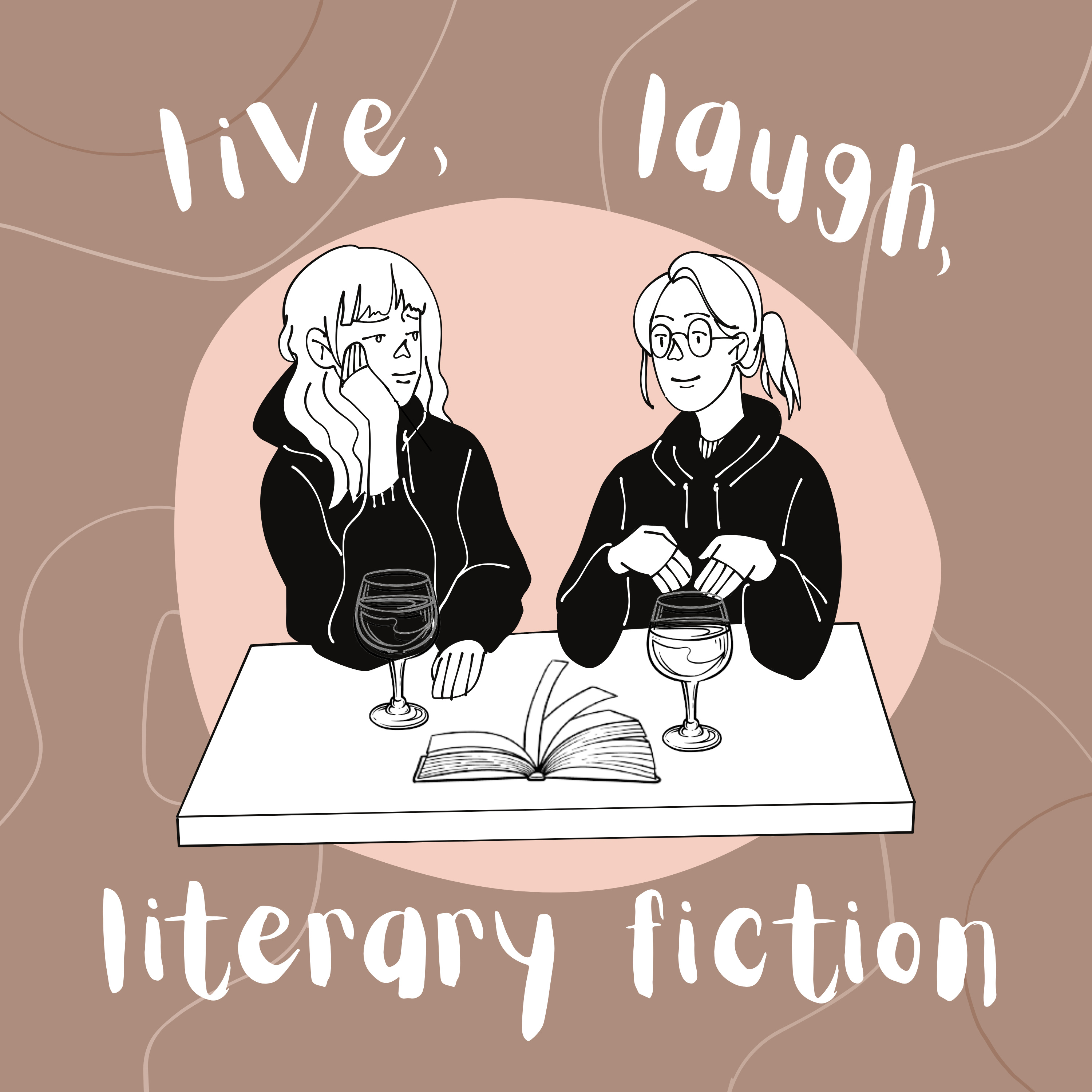 Live, Laugh, Literary Fiction podcast artwork