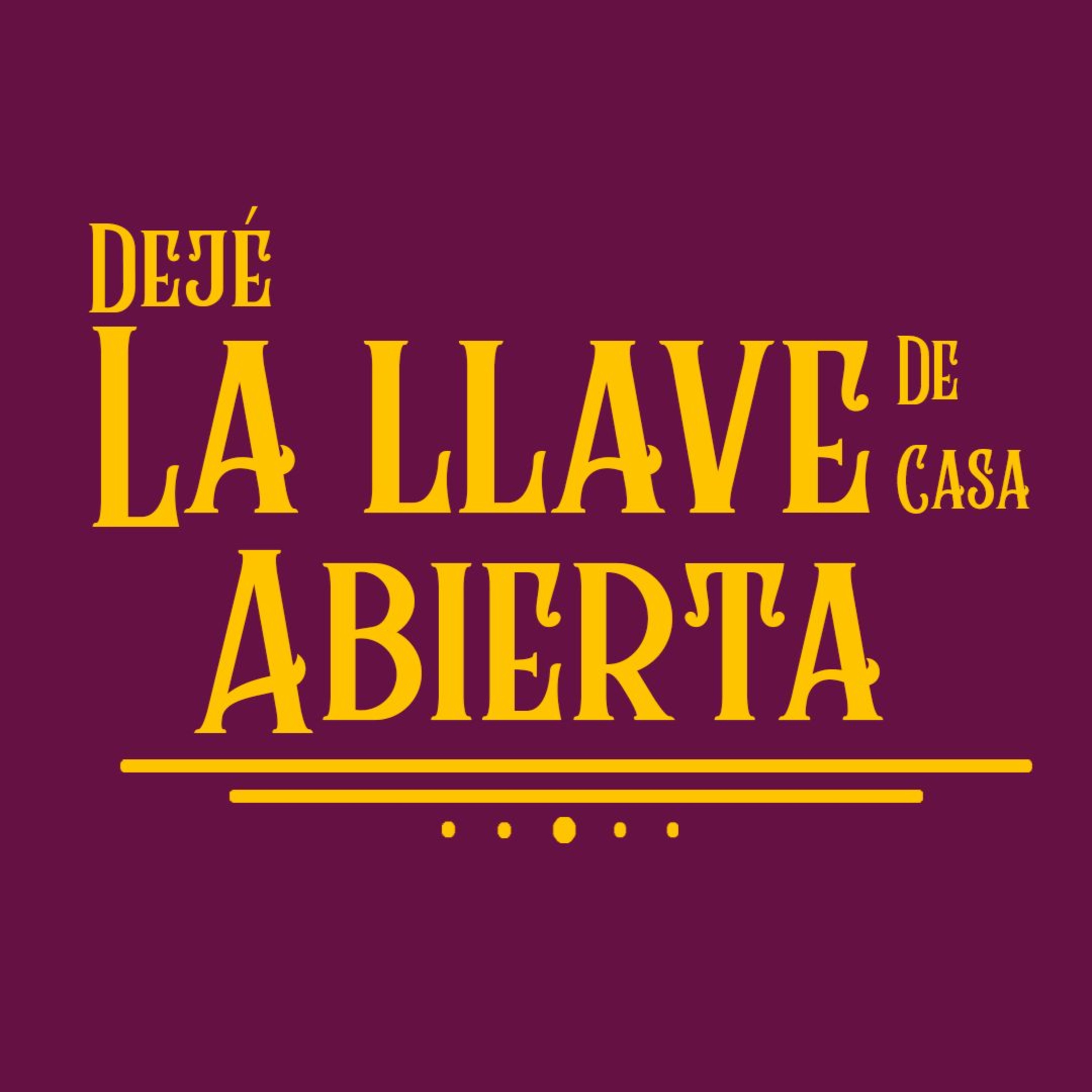 Dejé la llave de casa abierta