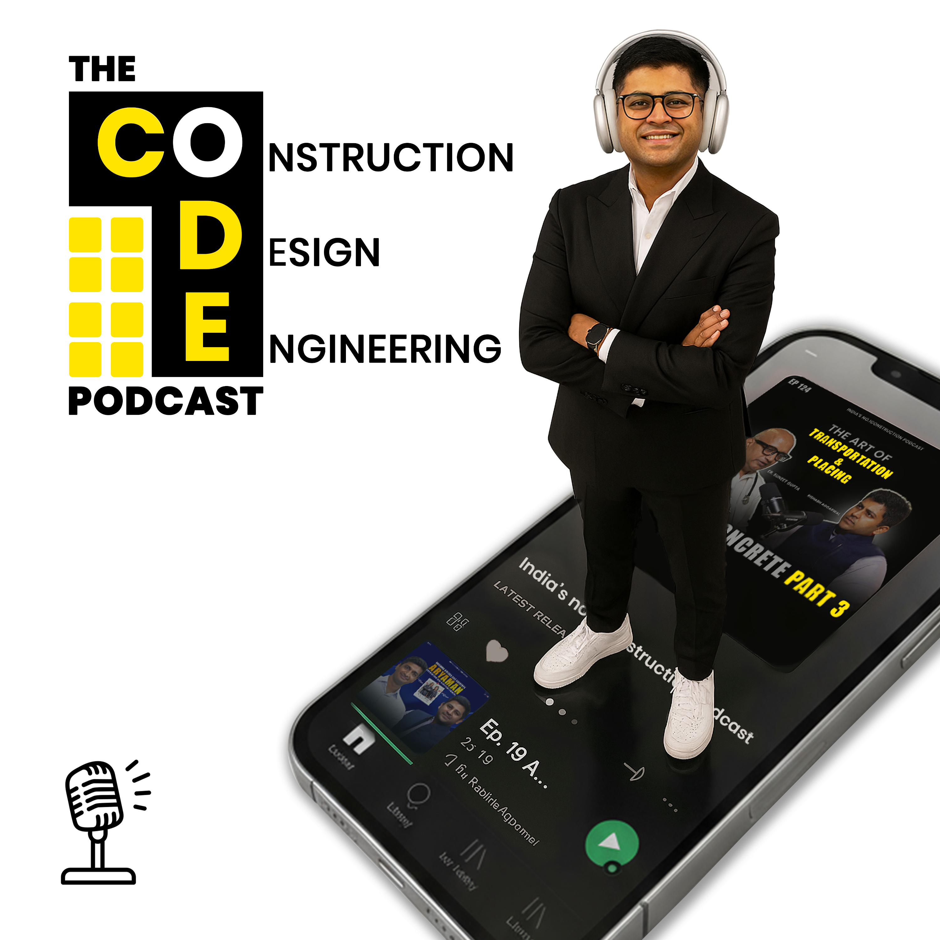 The CODE Construction. Design. Engineering.India\'s No.1 Construction Podcast