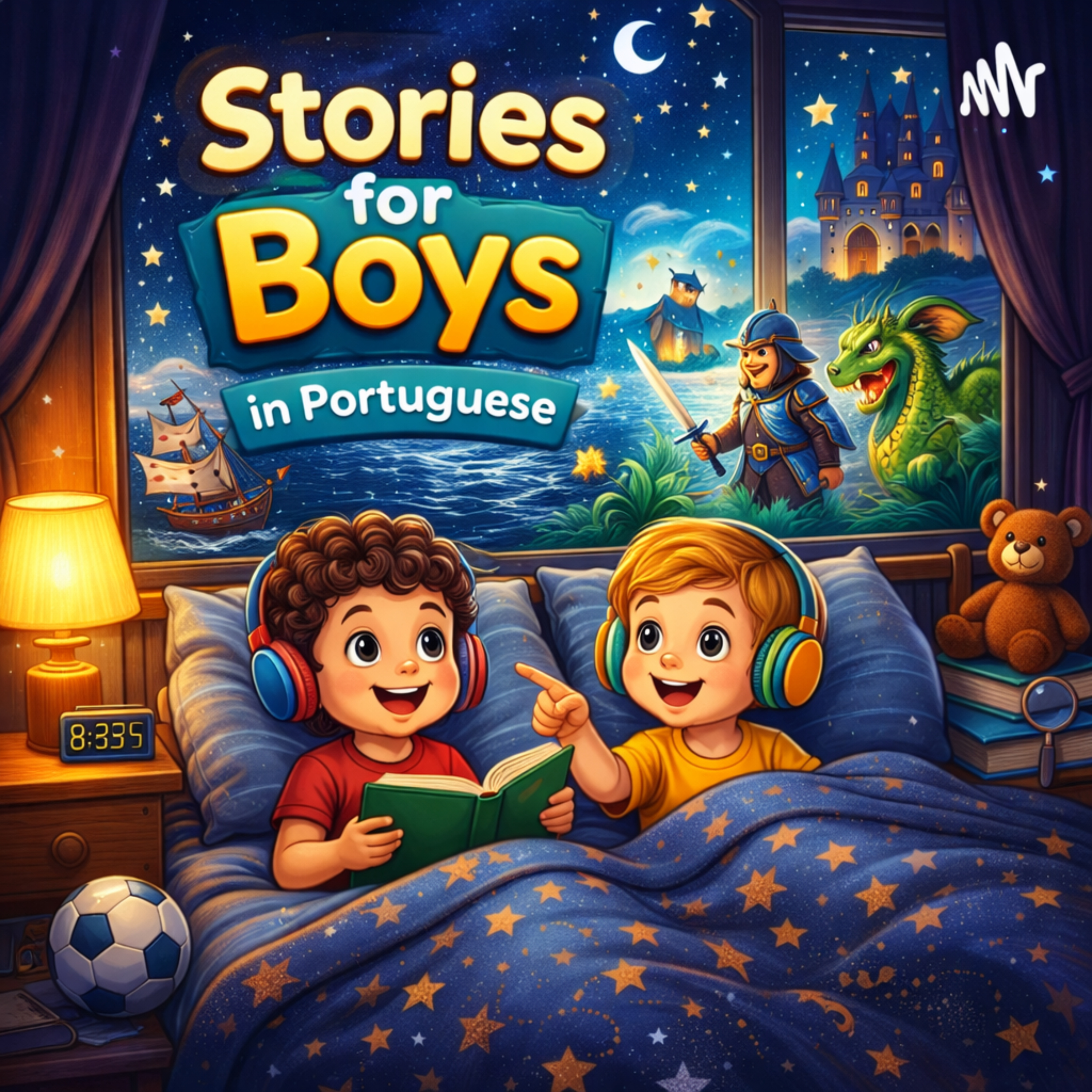 Stories for Boys – In Portuguese