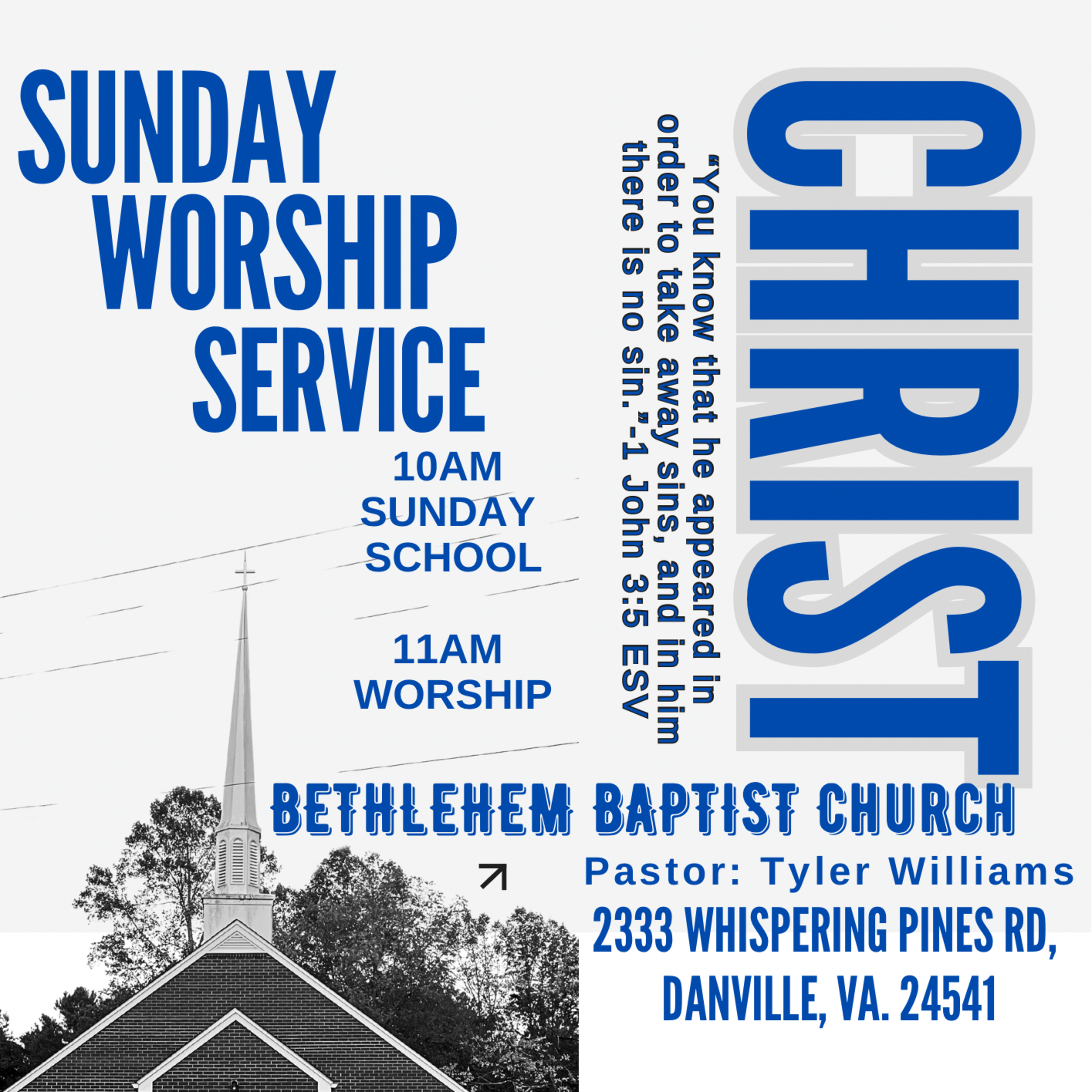 Bethlehem Baptist Church-Danville, VA-Sermons