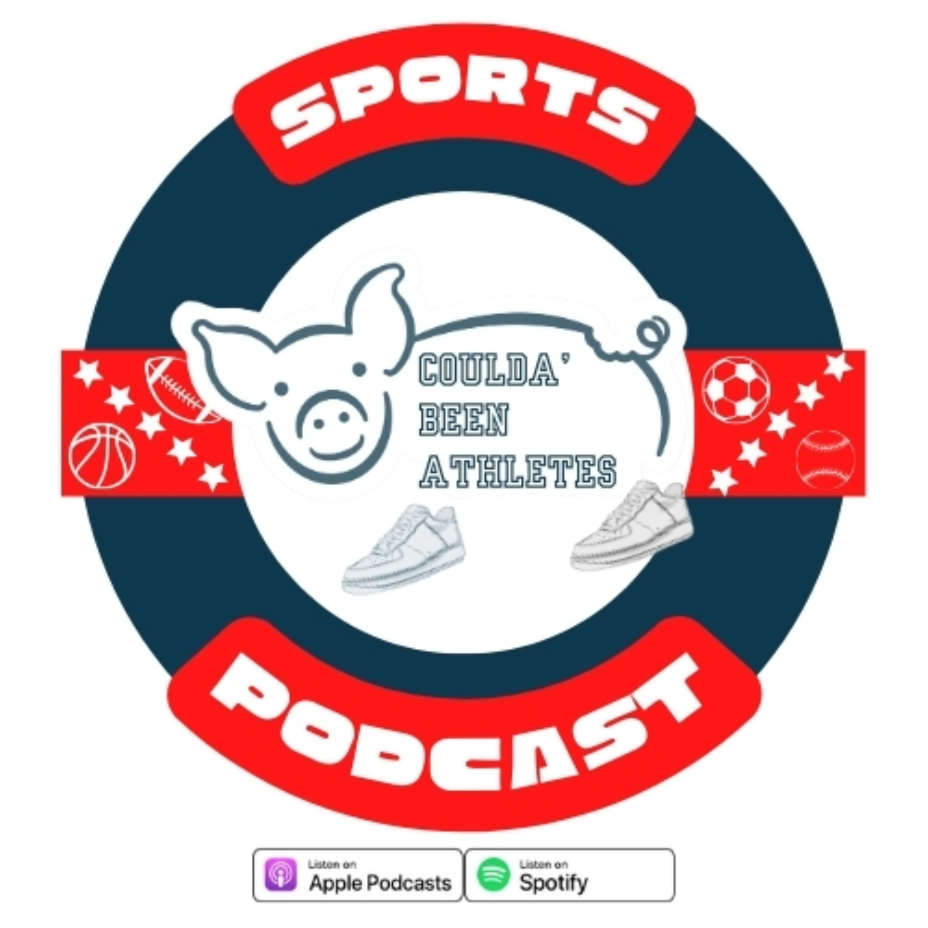 Coulda' Been Athletes podcast artwork