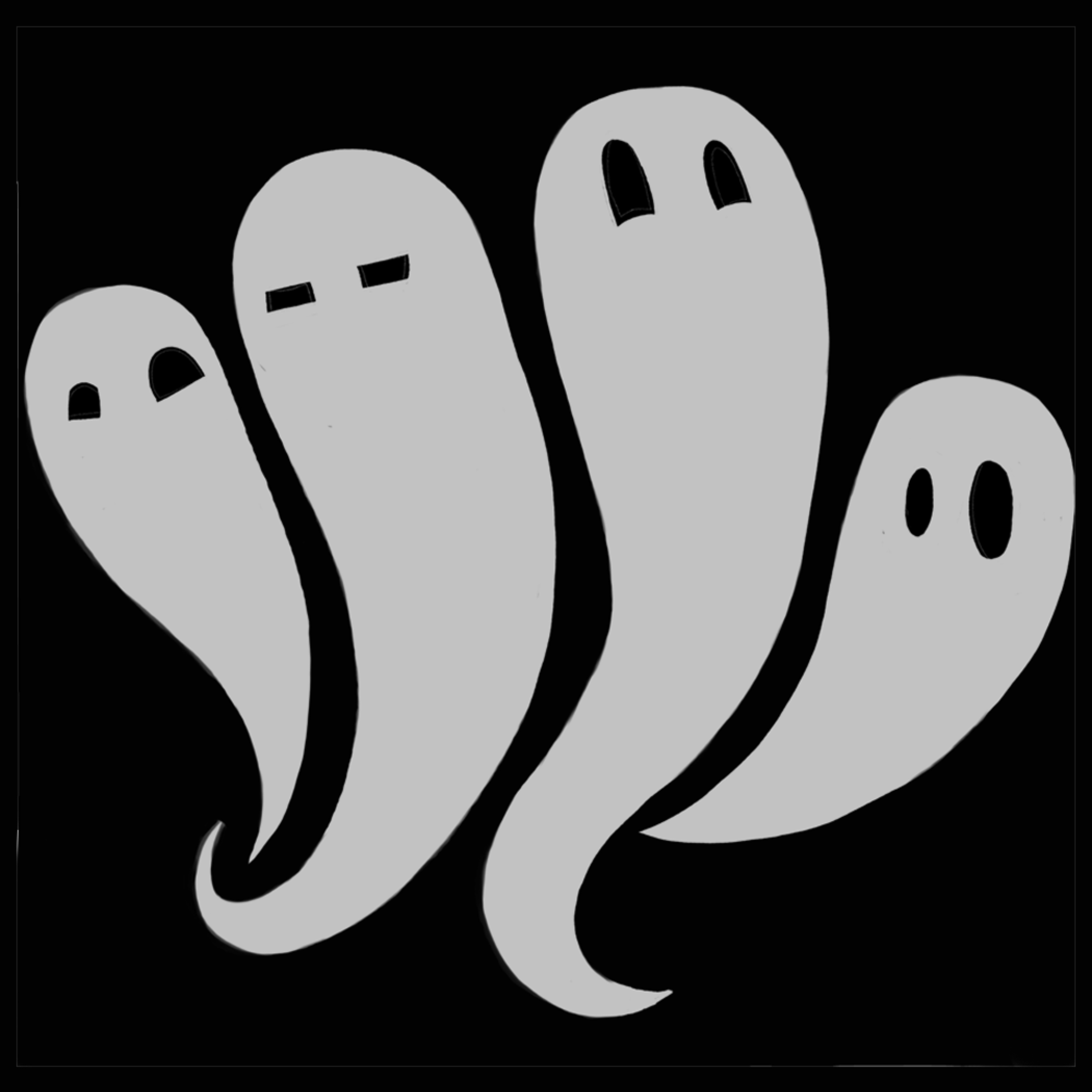 Four Ghosts in a Pod podcast artwork