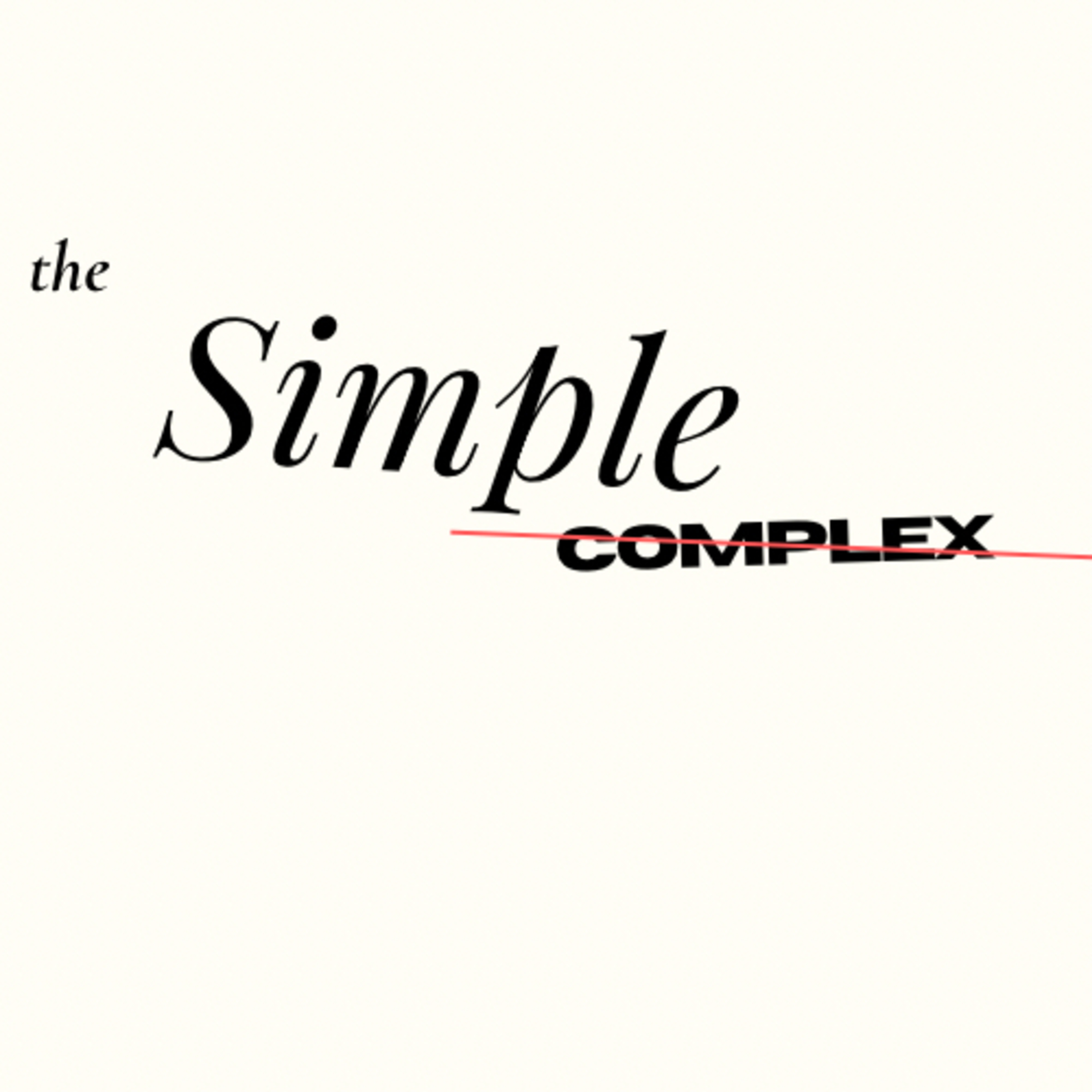 The Simple Complex
