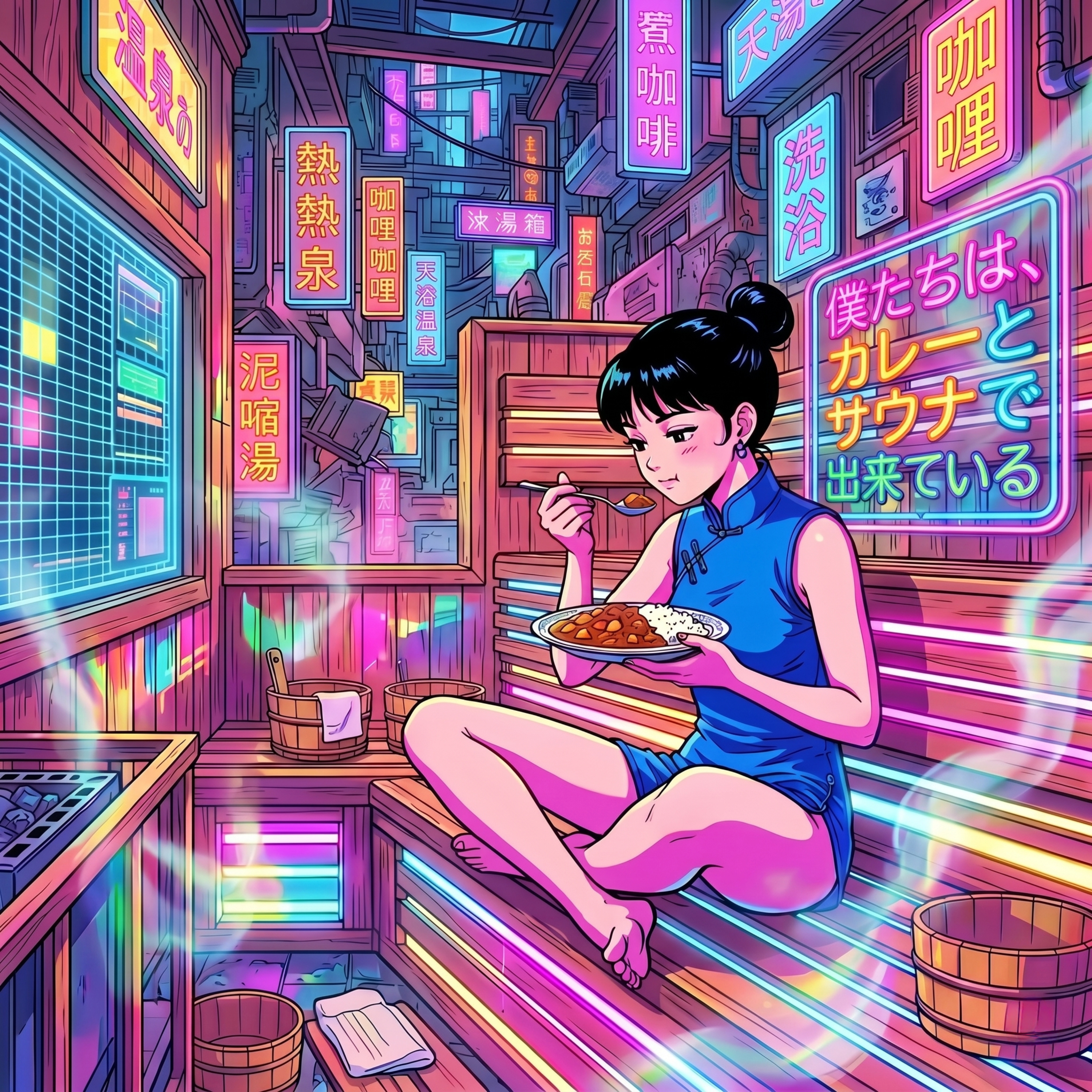 僕たちは、カレーとサウナで出来ている podcast artwork