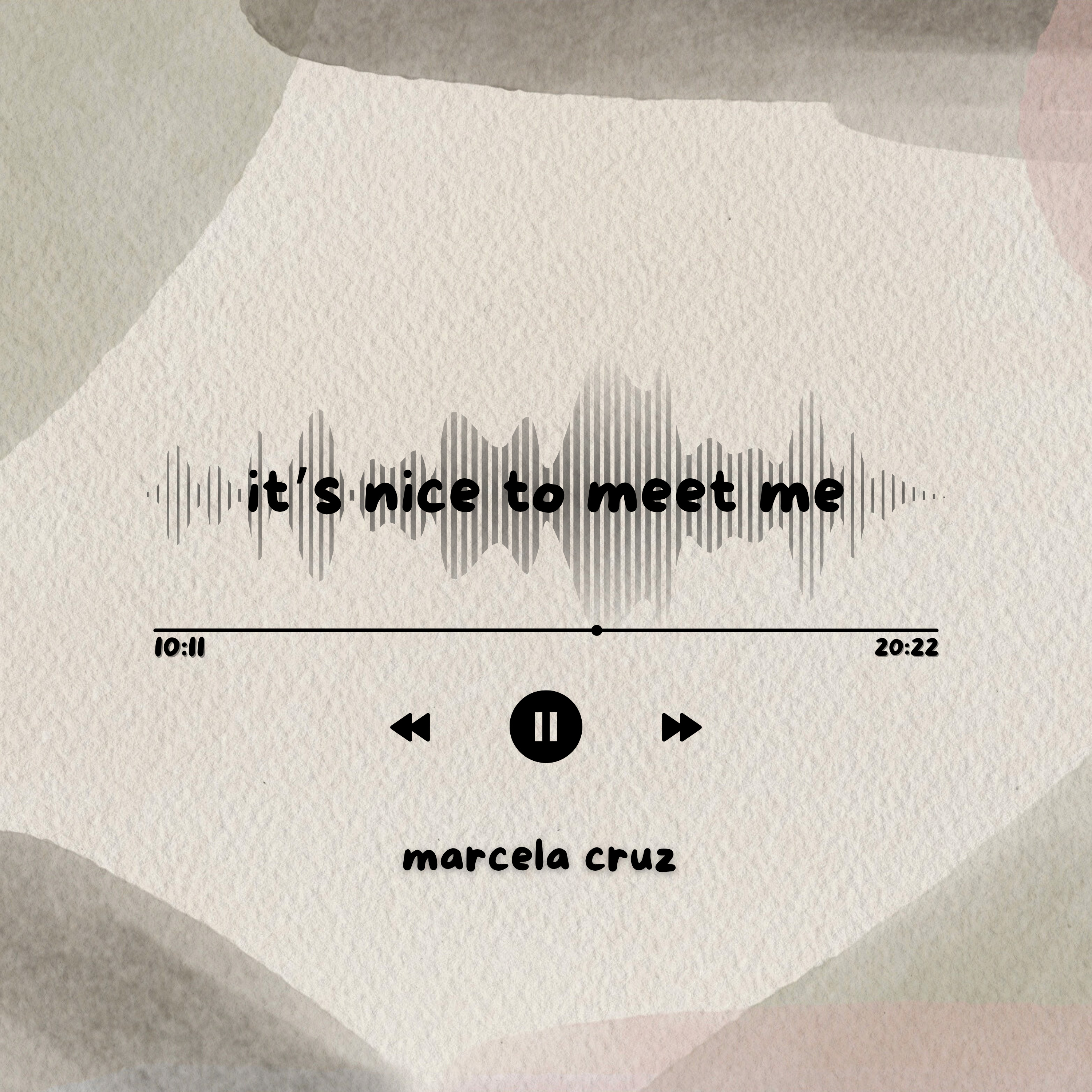 it’s nice to meet me