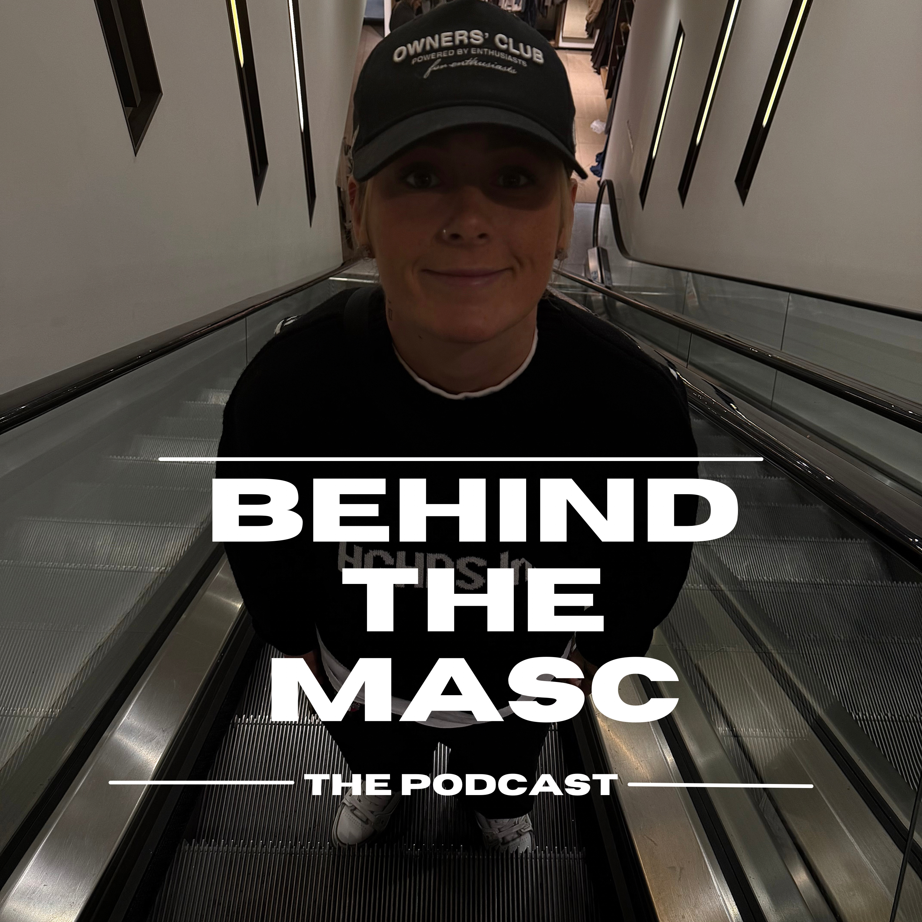 Behind the Masc podcast artwork