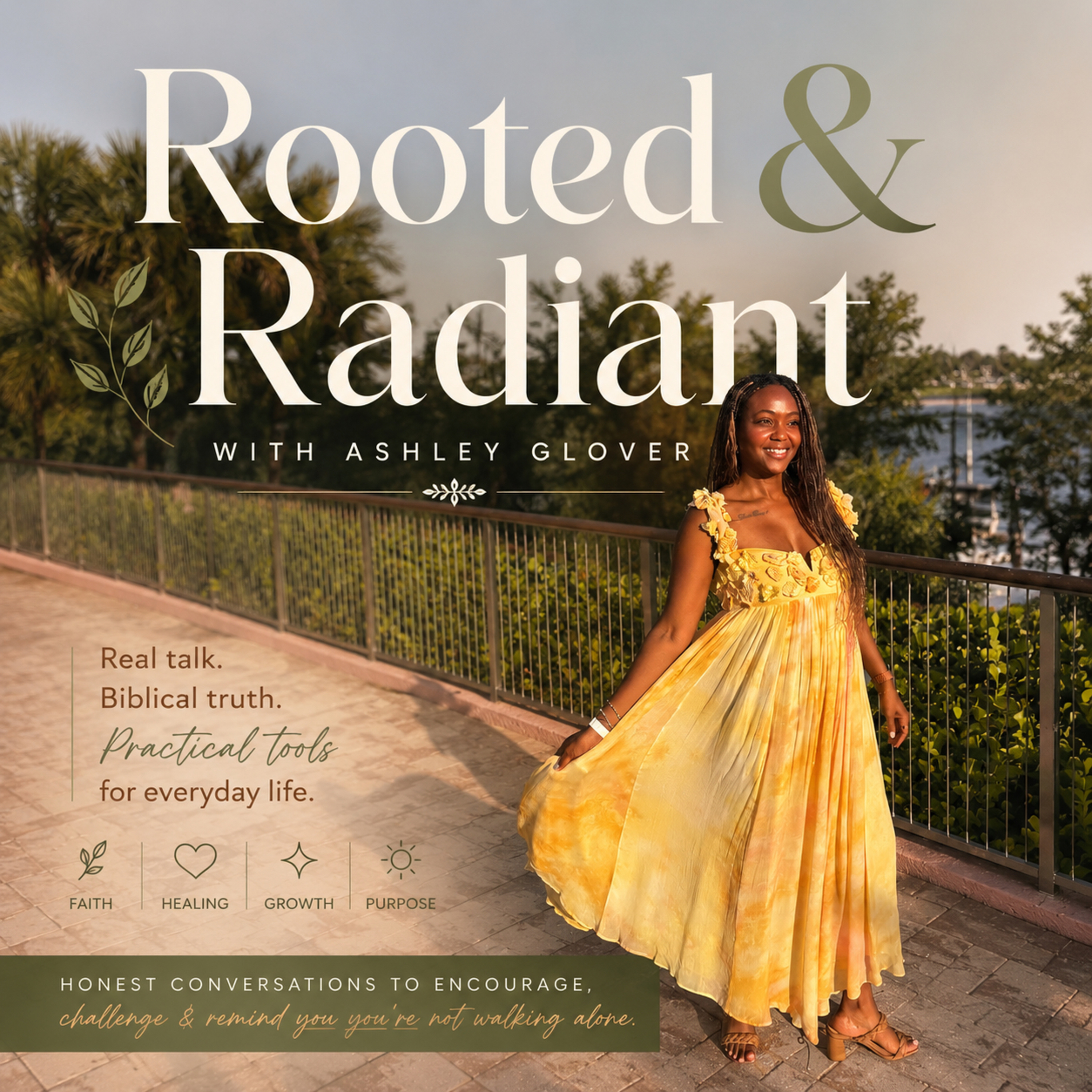 Rooted & Radiant podcast artwork