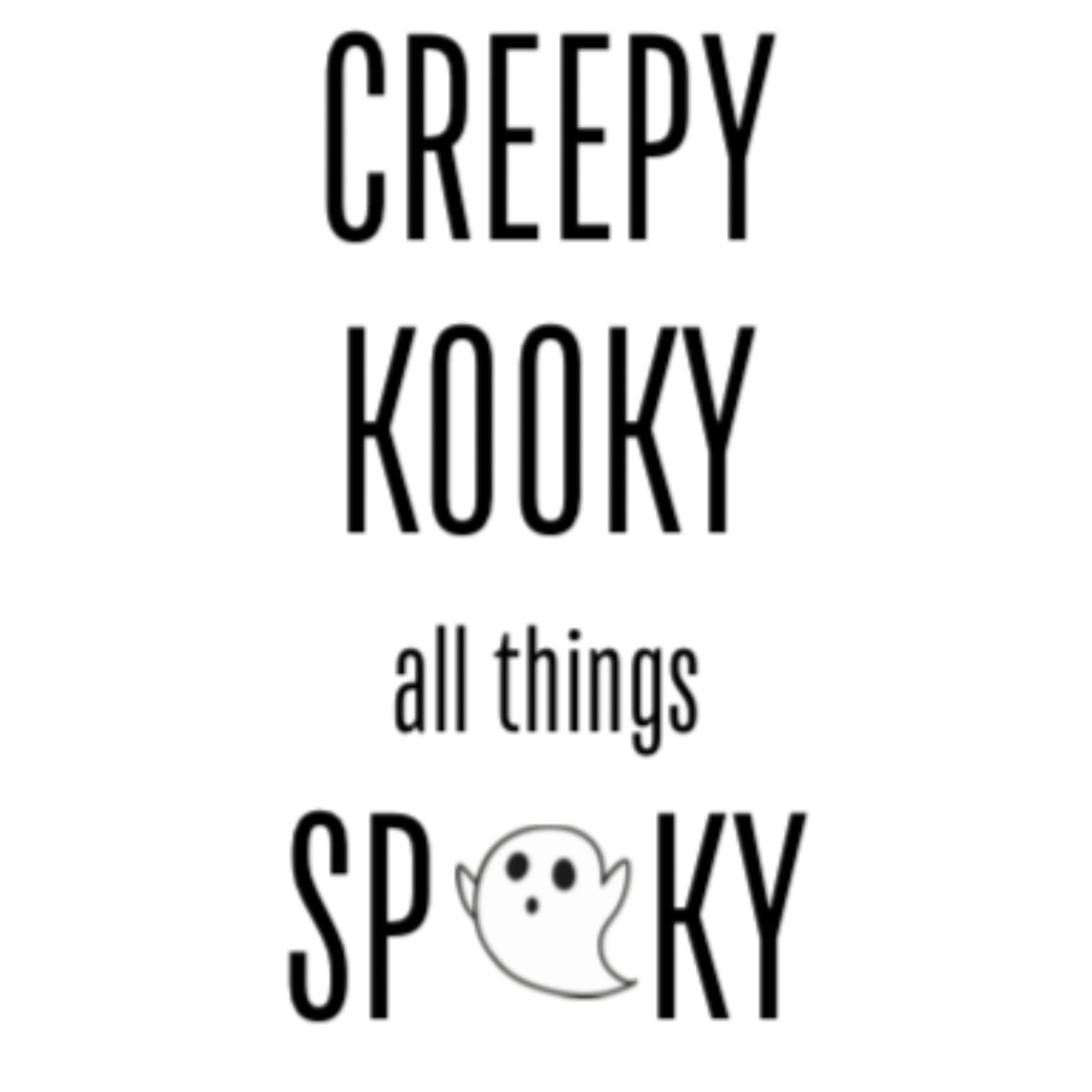 Creepy Kooky All Things Spooky podcast artwork