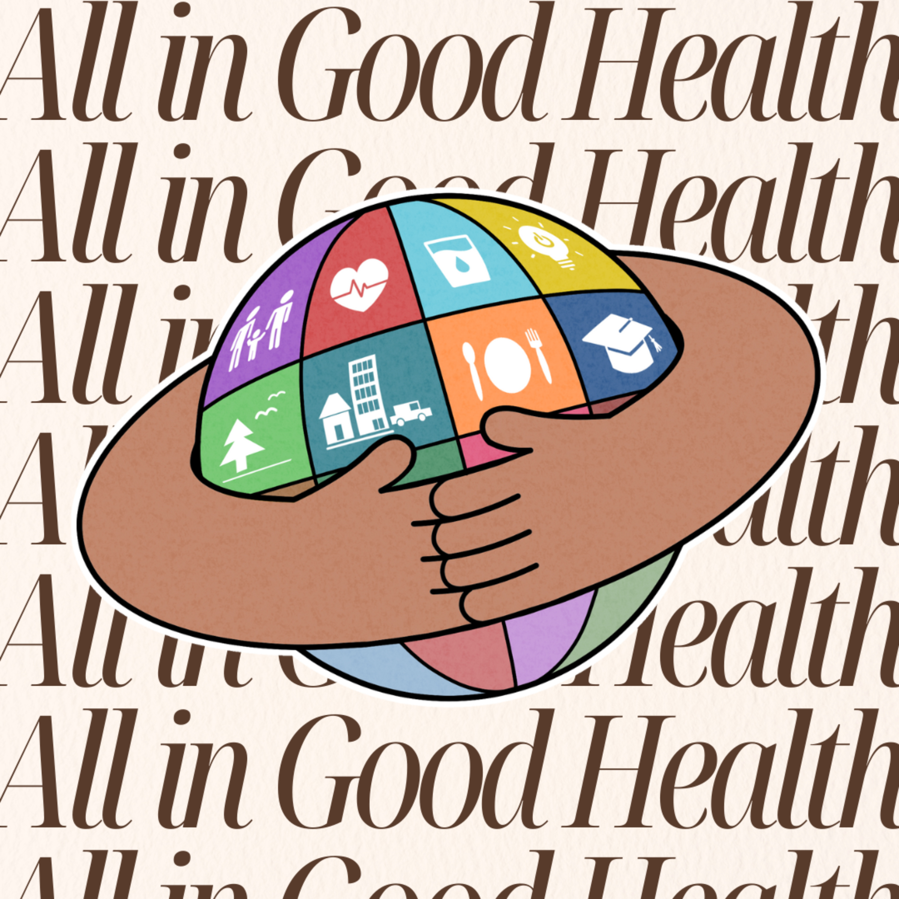 All in Good Health podcast artwork