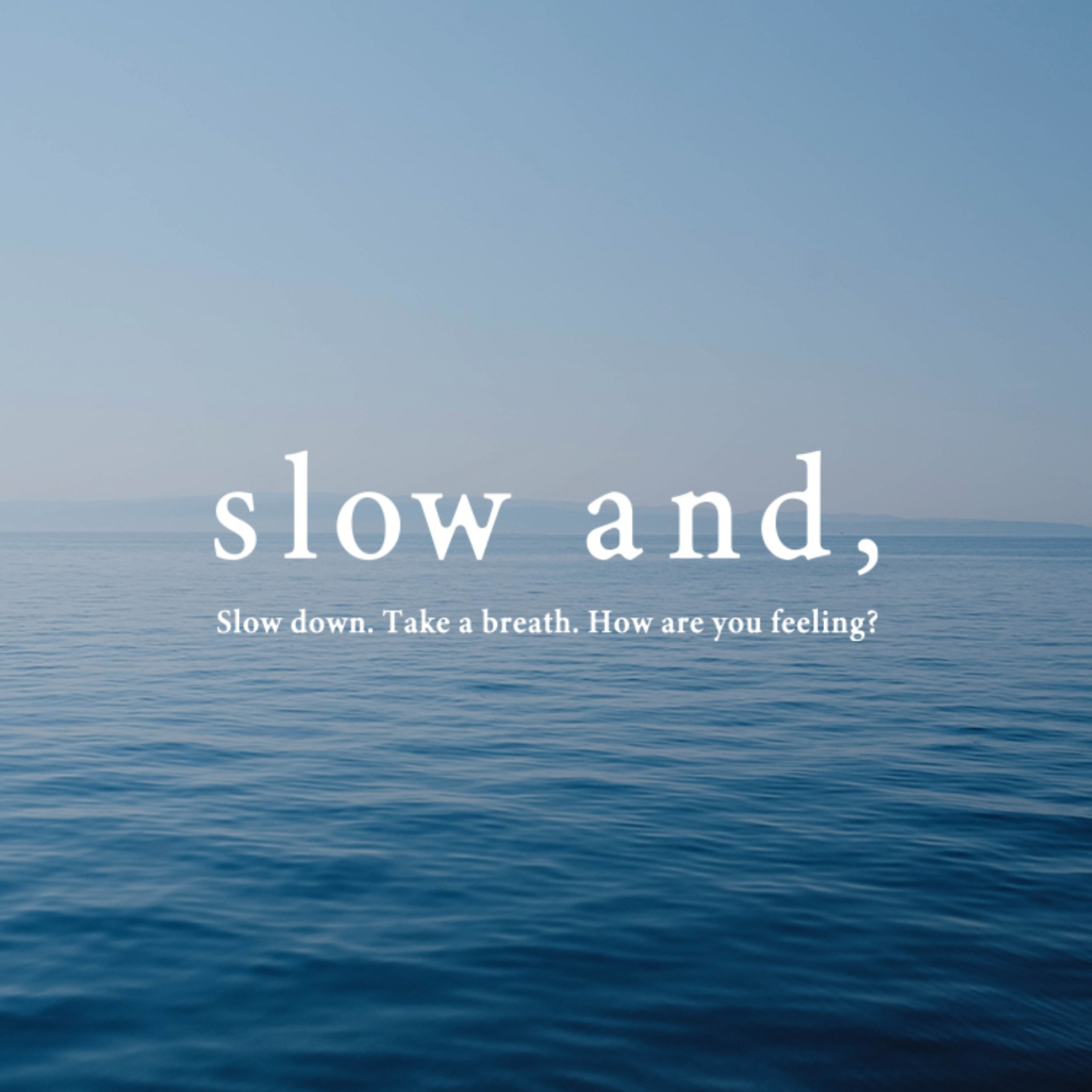 slow and, cover art