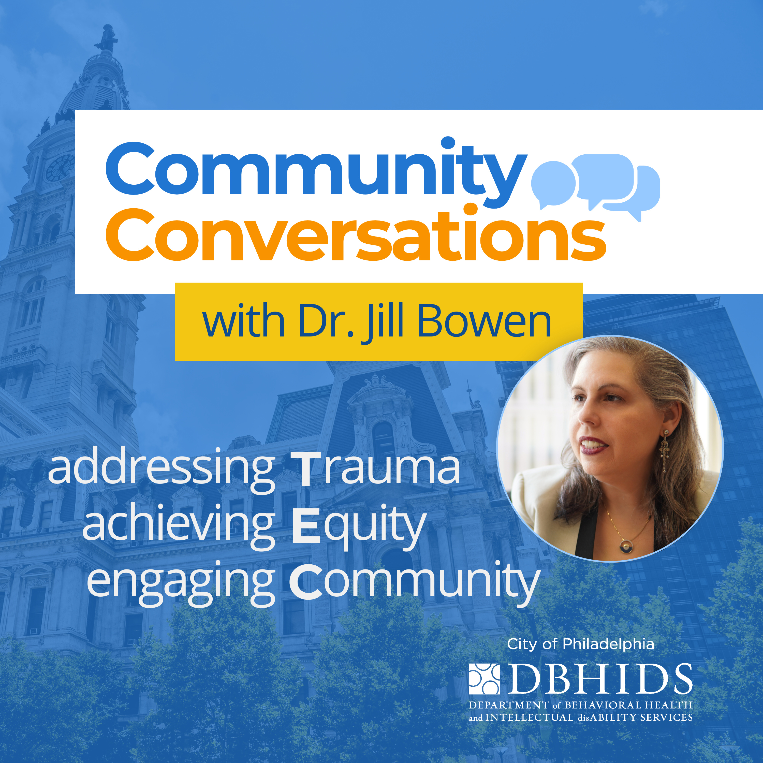 Community Conversations with Dr. Jill Bowen