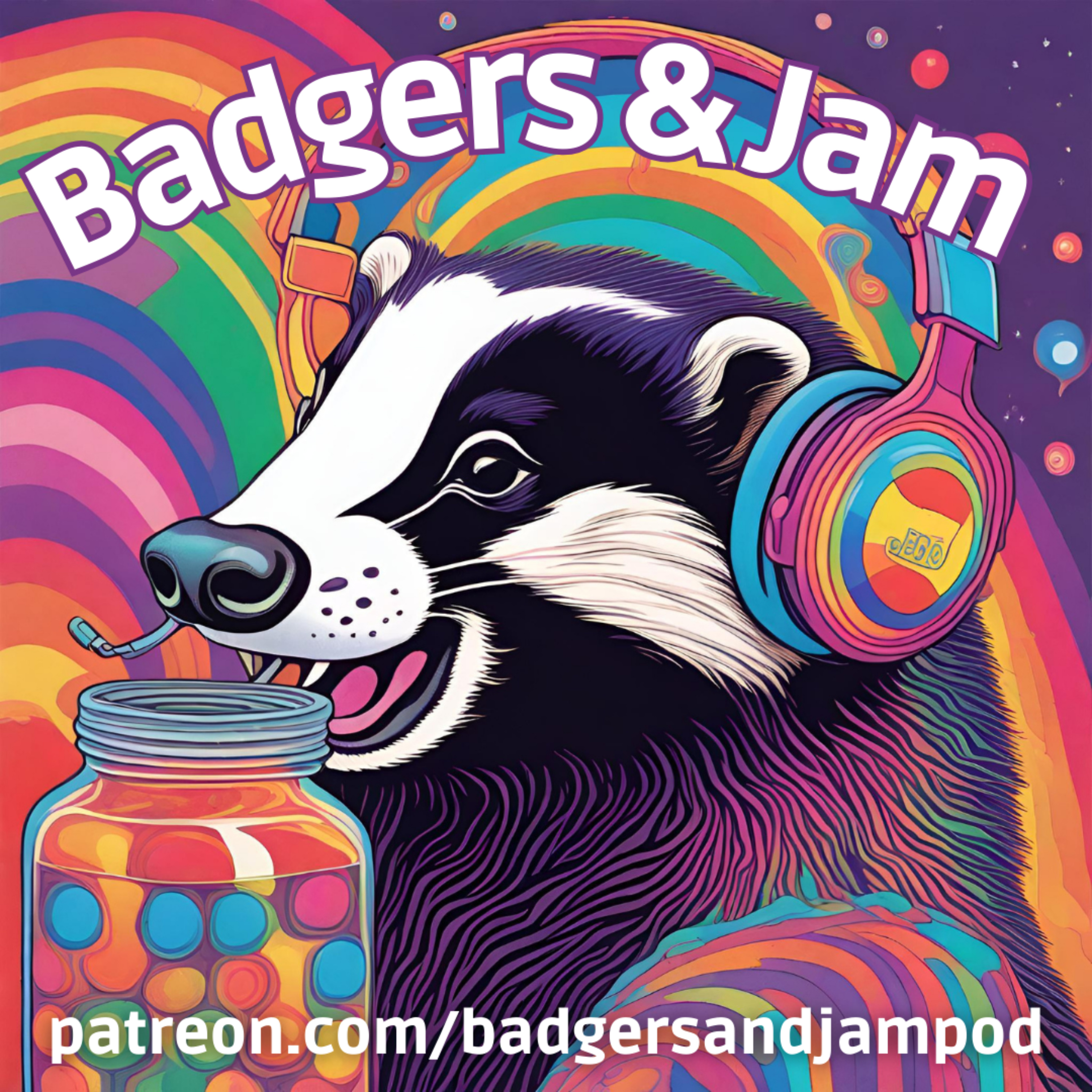 Badgers and Jam podcast artwork