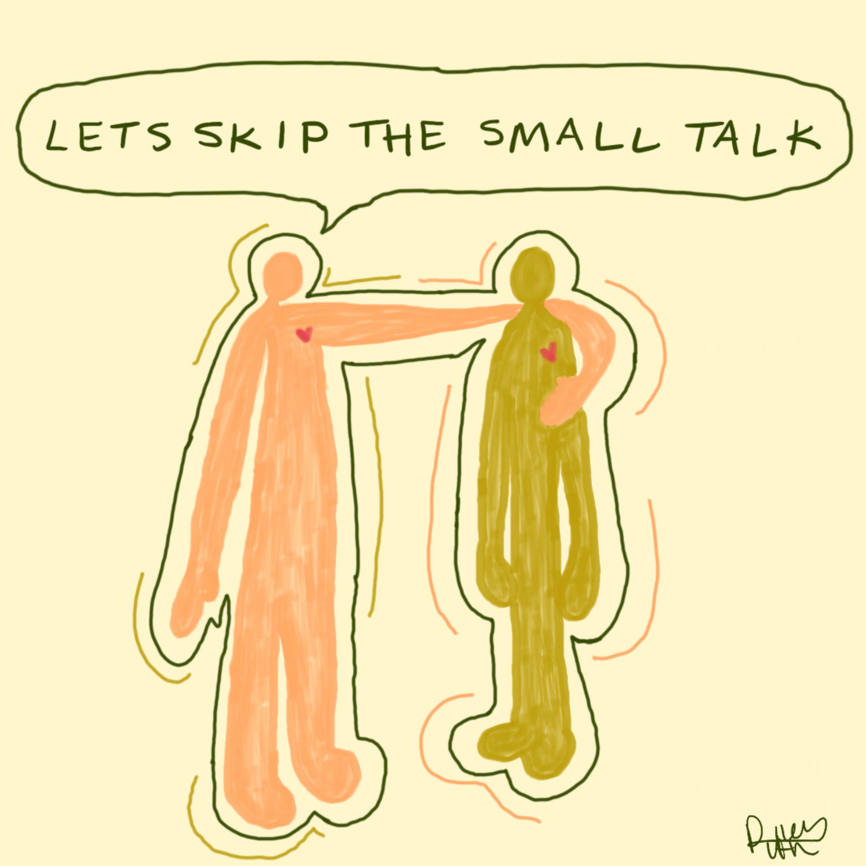 let's skip the small talk podcast artwork