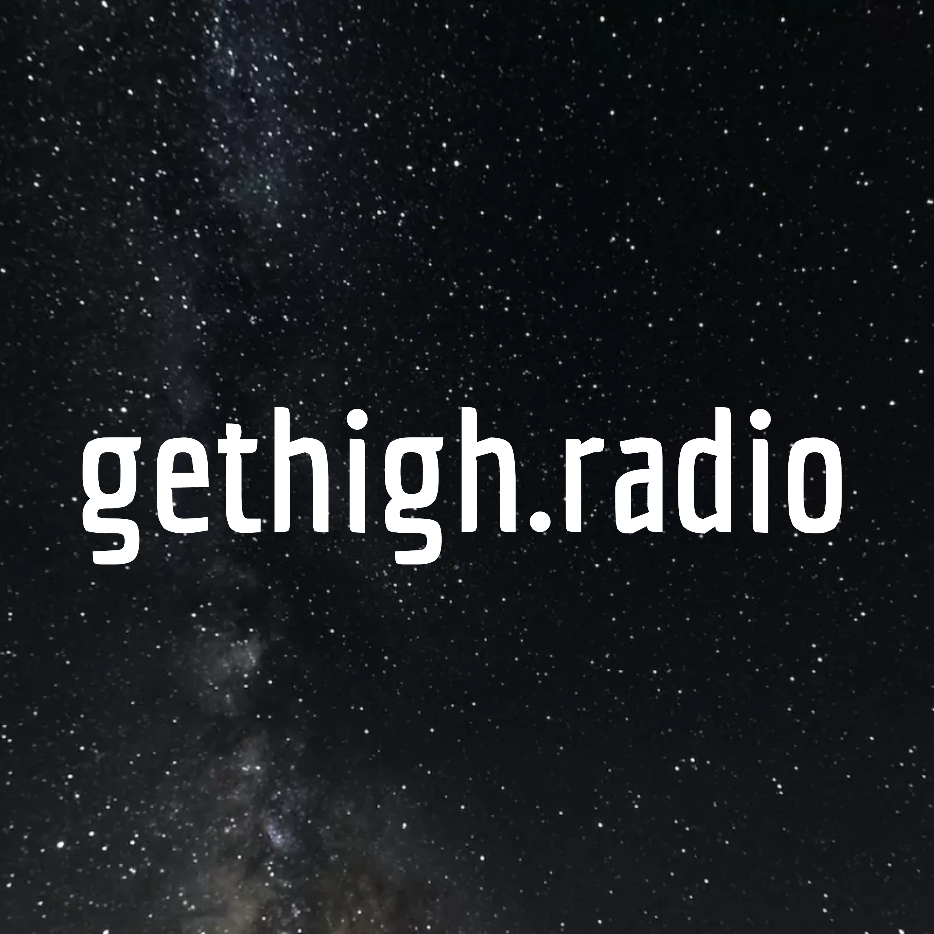 gethigh.radio podcast artwork