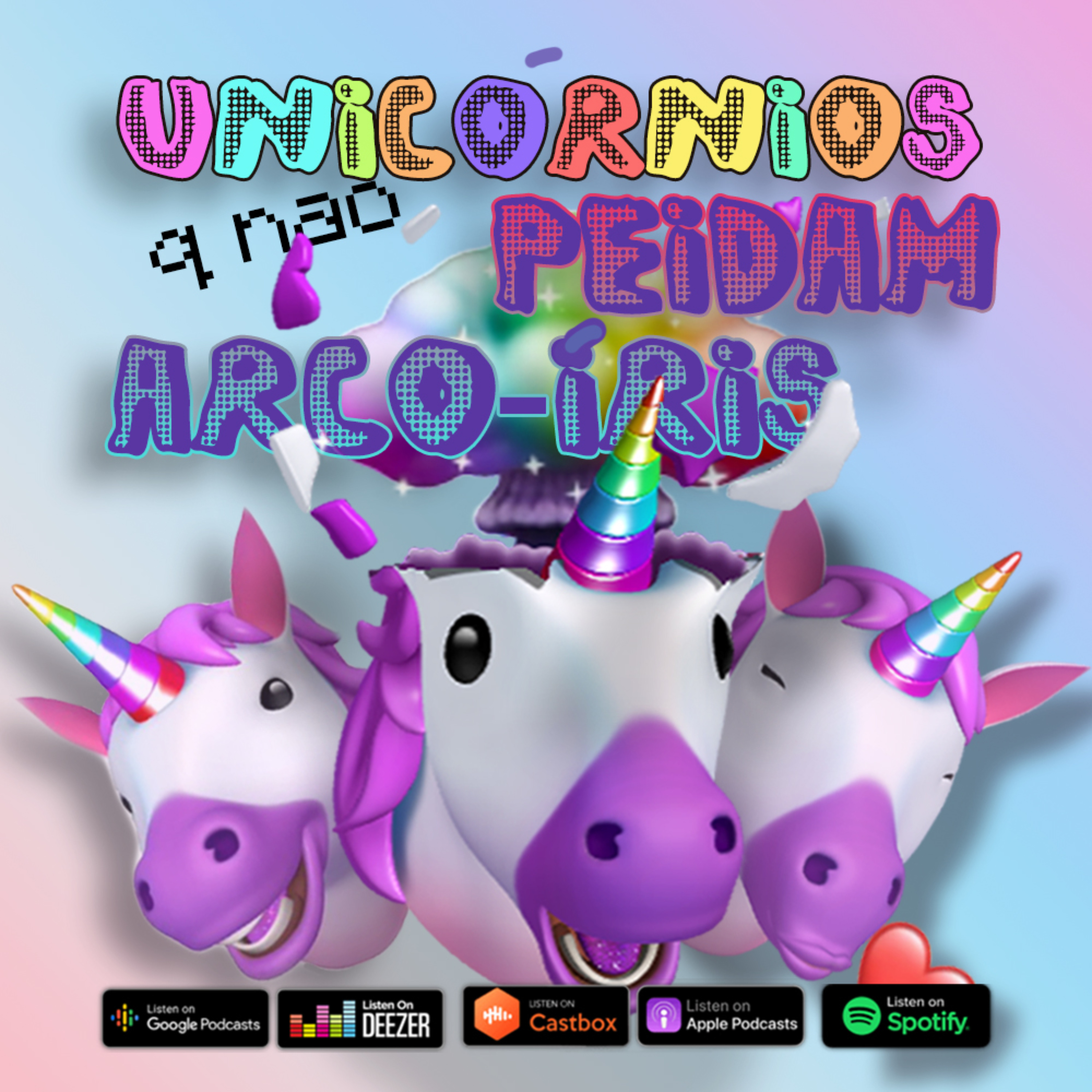 UNICORNIOS q não PEIDAM ARCO-ÍRIS cover art
