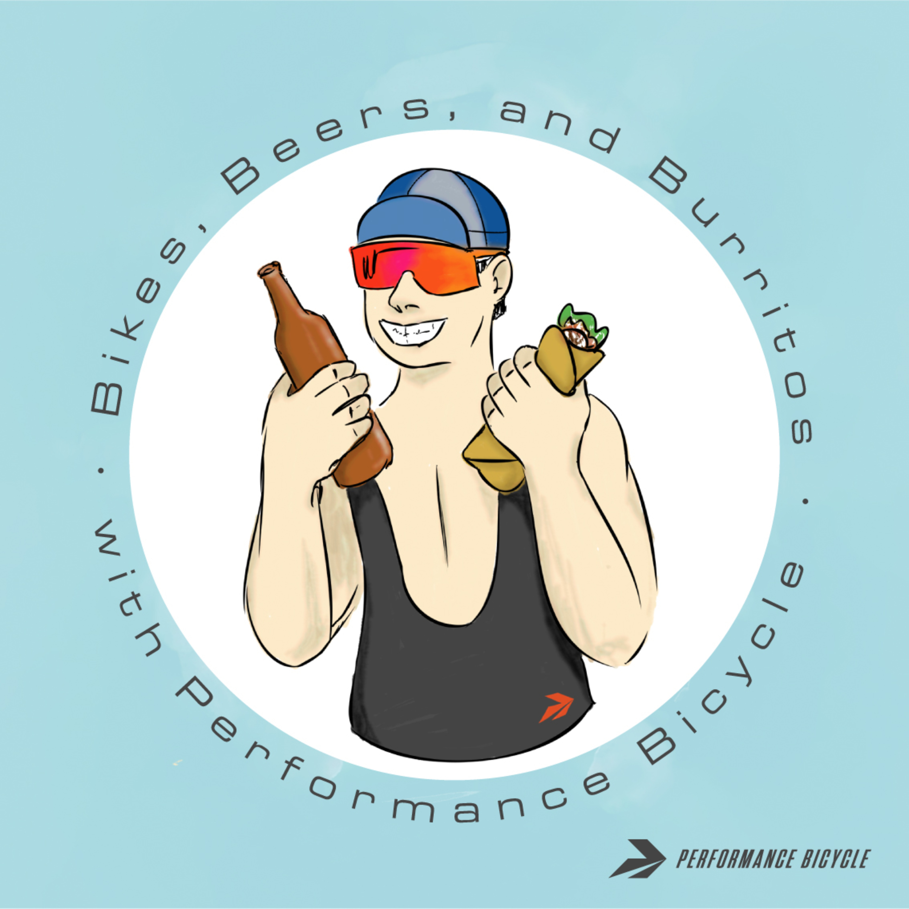 Bikes, Beers & Burritos w/ Performance Bicycle podcast artwork