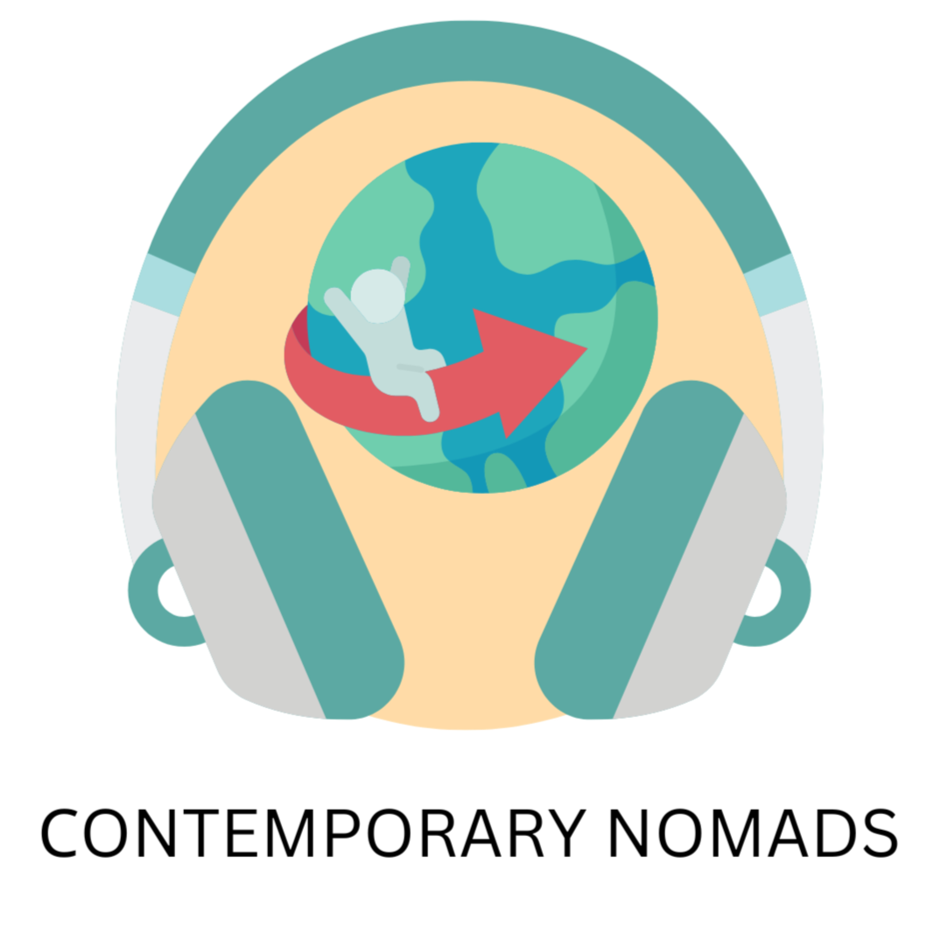 Contemporary nomads podcast artwork