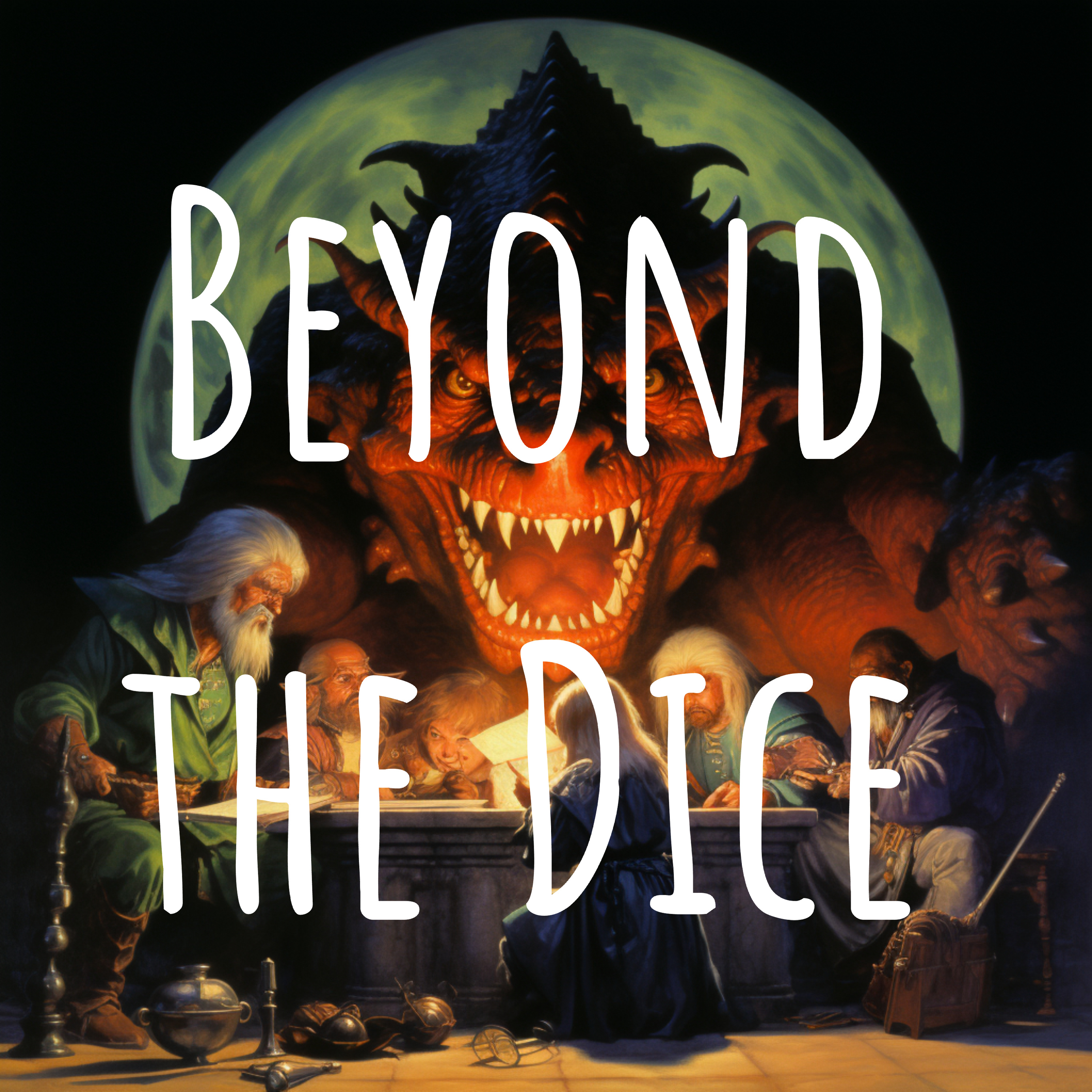 Beyond the Dice: A DnD Odyssey cover art