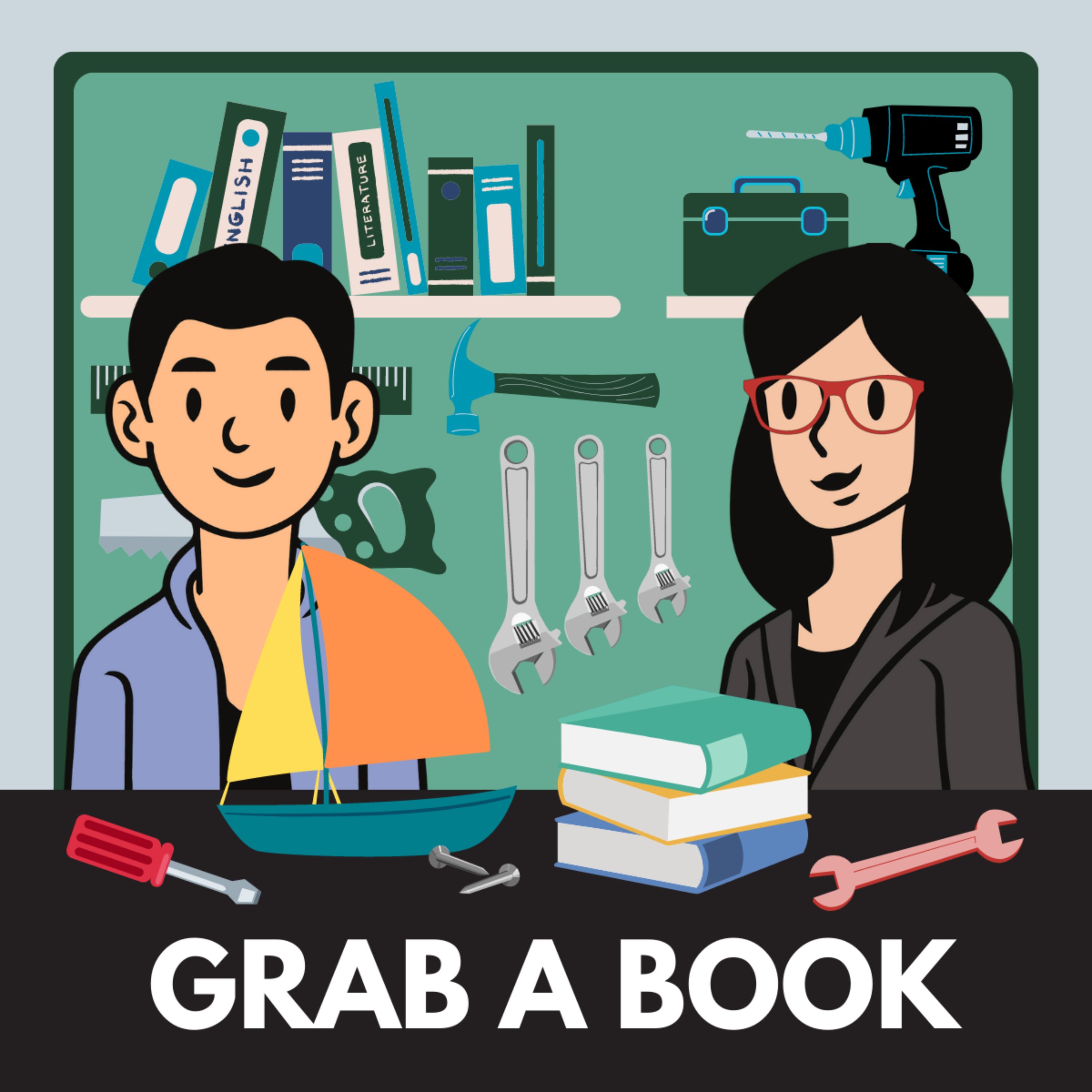 Grab A Book podcast artwork