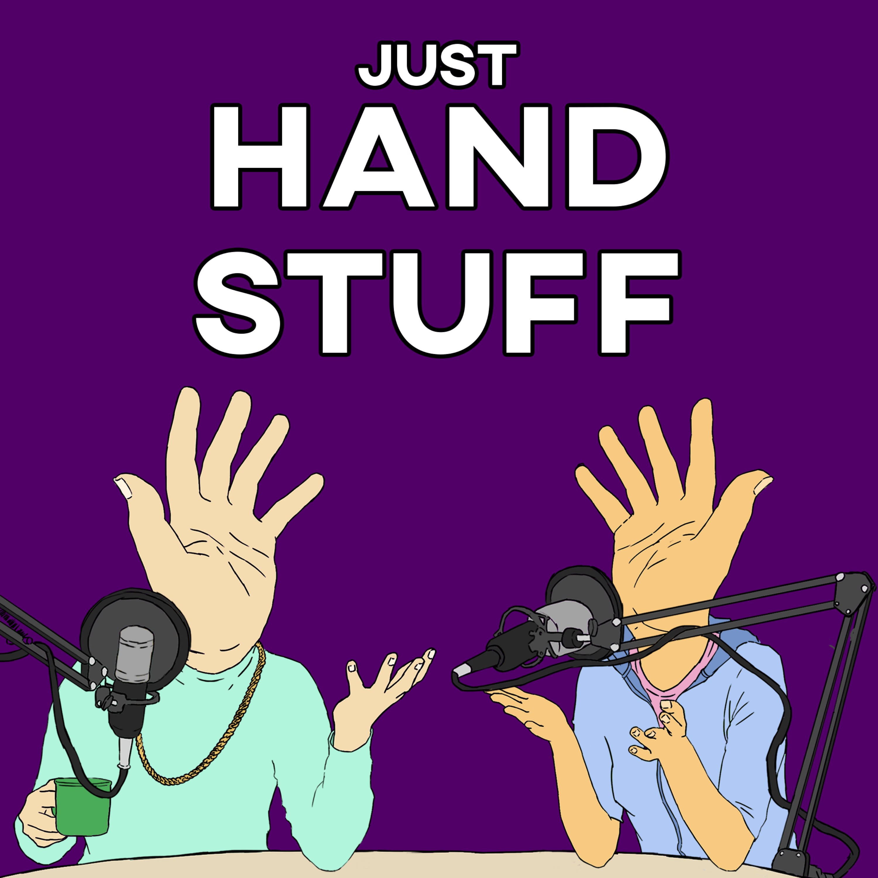 Just Hand Stuff! podcast artwork