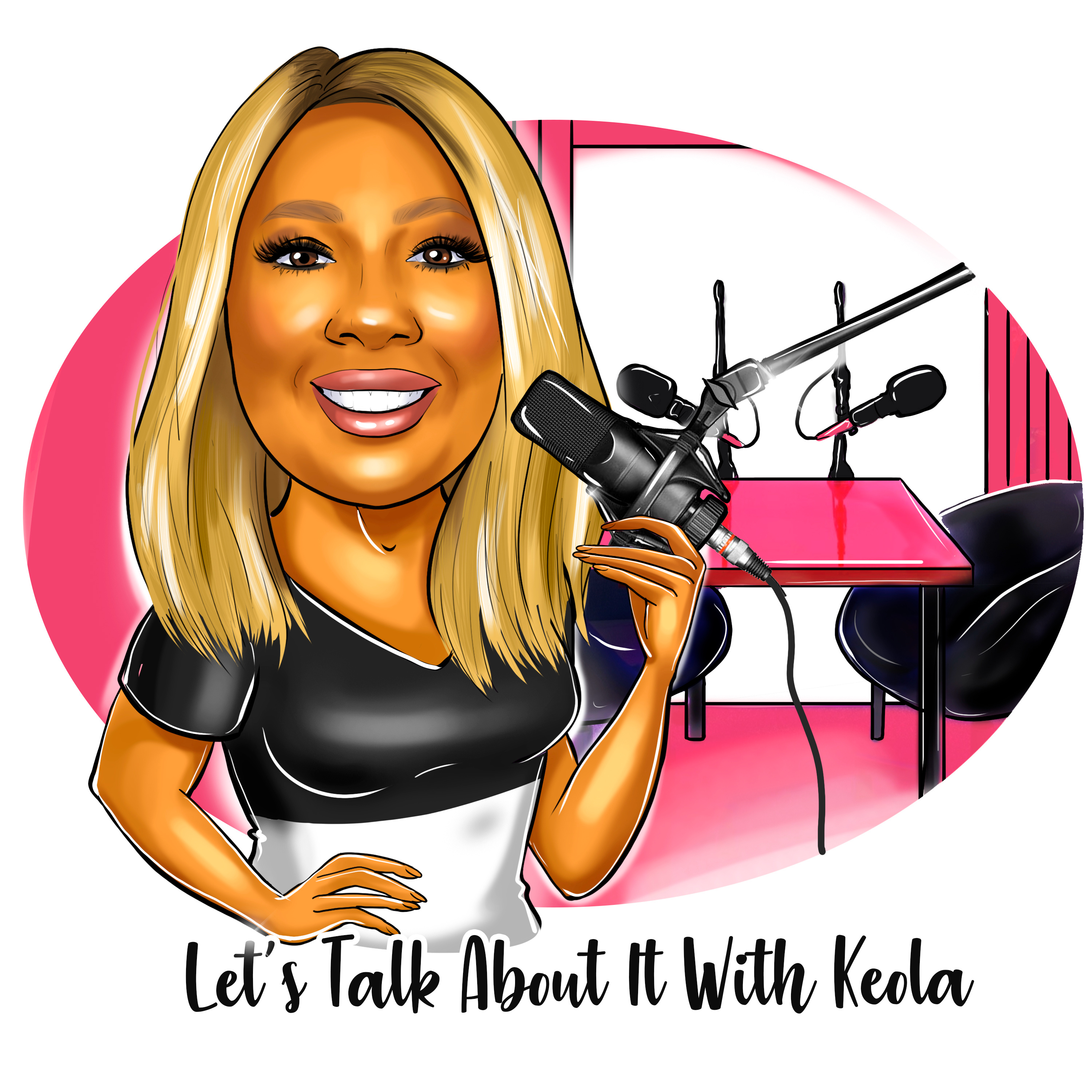 Lets Talk About It With Keola podcast artwork