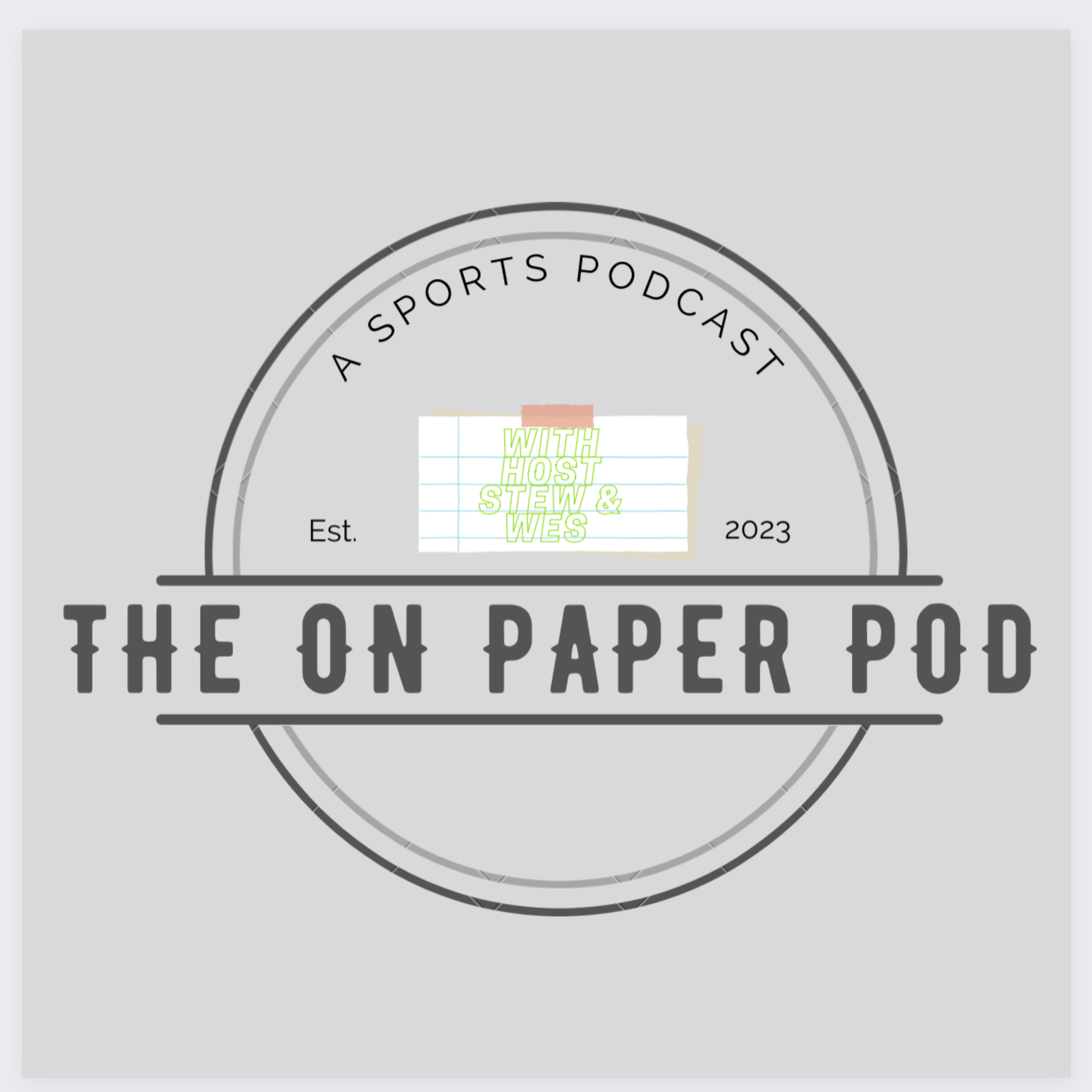 The On Paper Sports Podcast podcast artwork