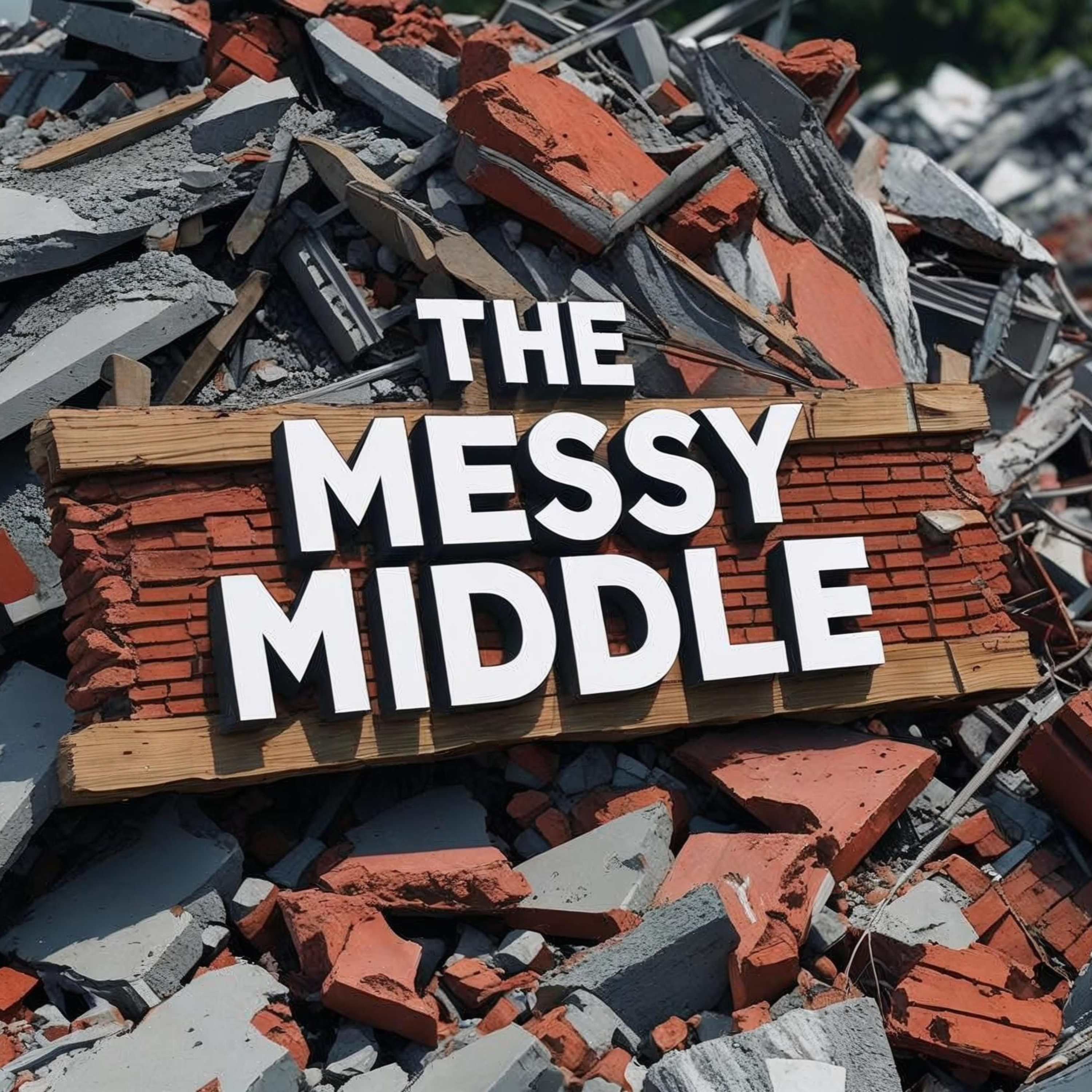 The Messy Middle podcast artwork