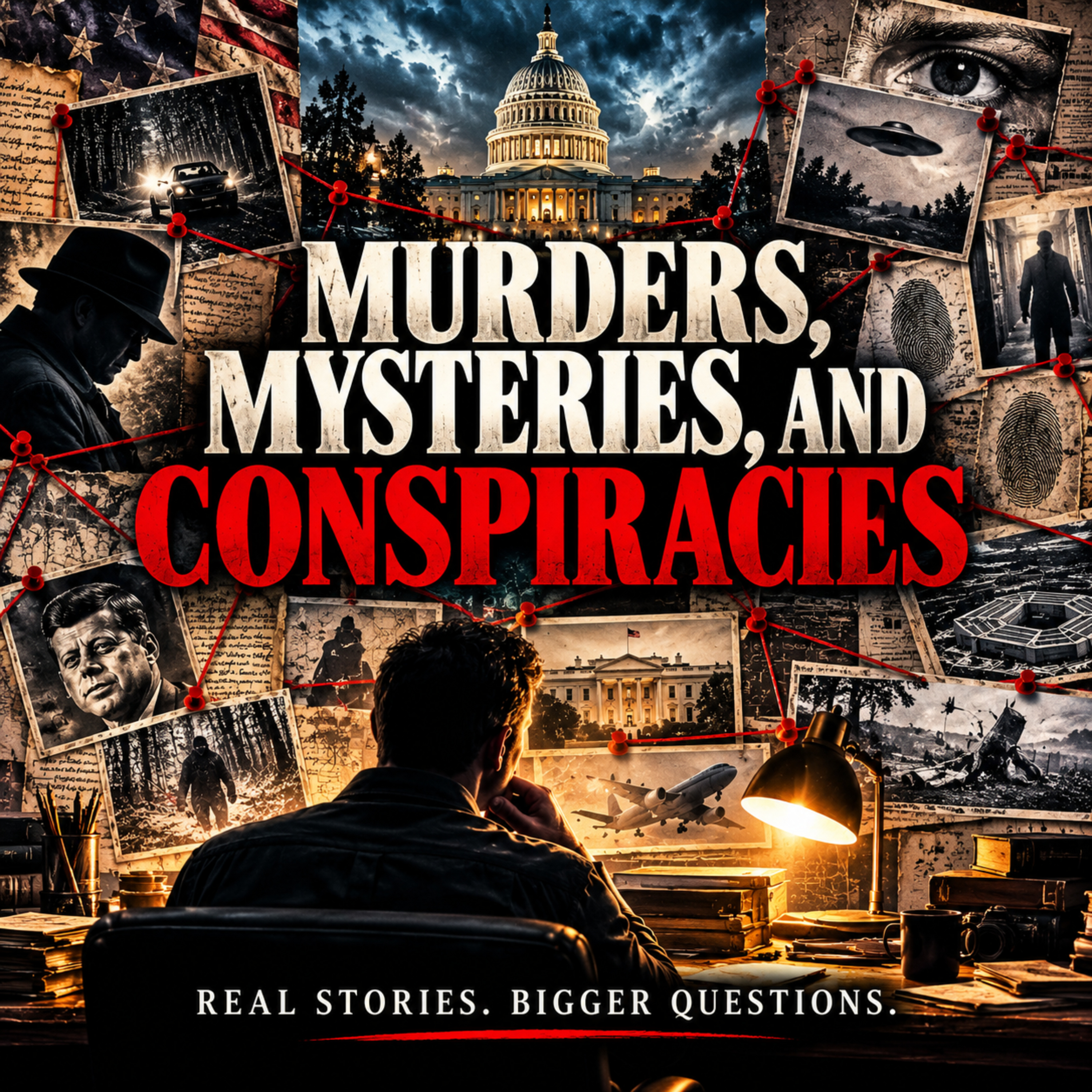 Murder, Mysteries and Conspiracies with Glenn P Clinger III podcast cover art