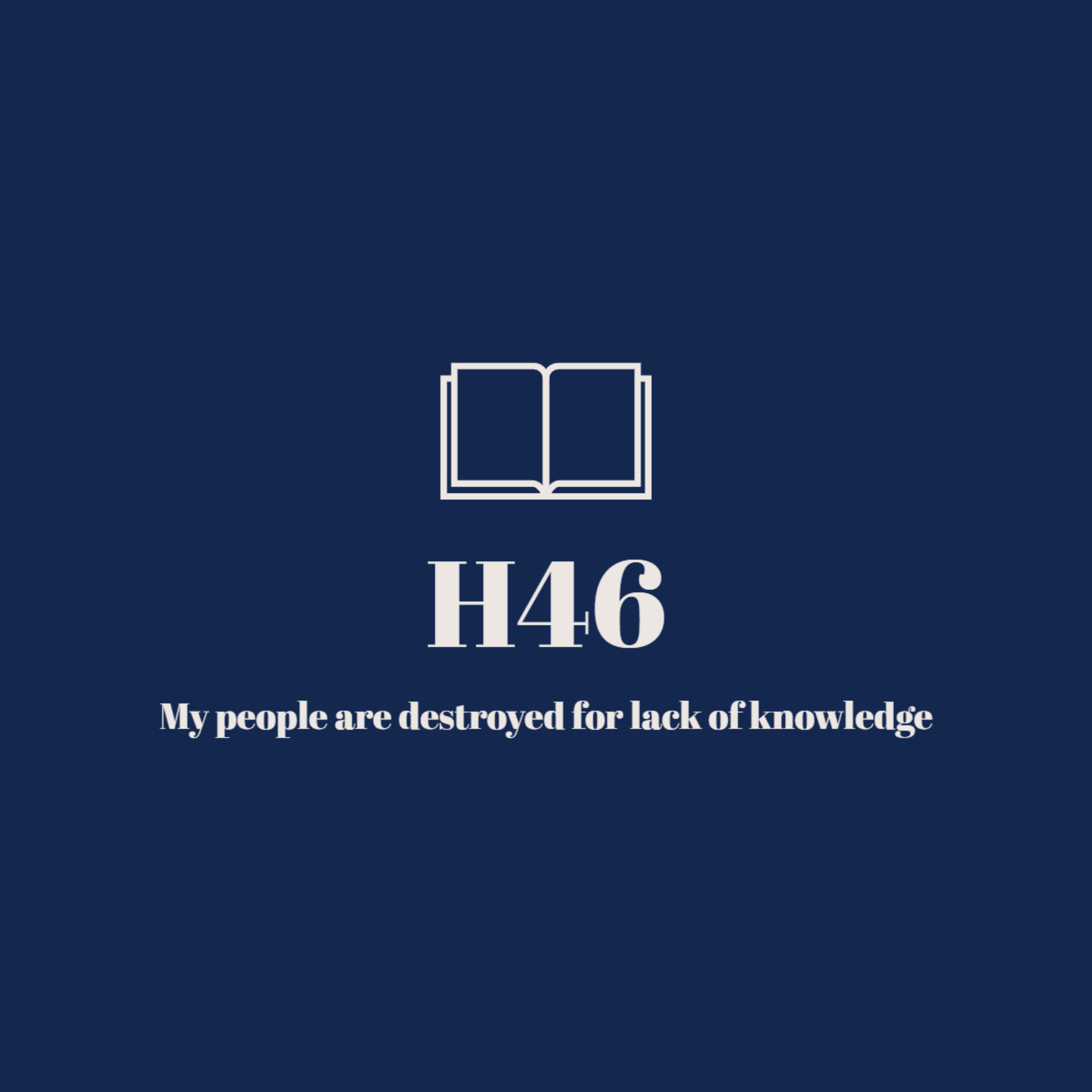 H46 - Theology and Apologetics