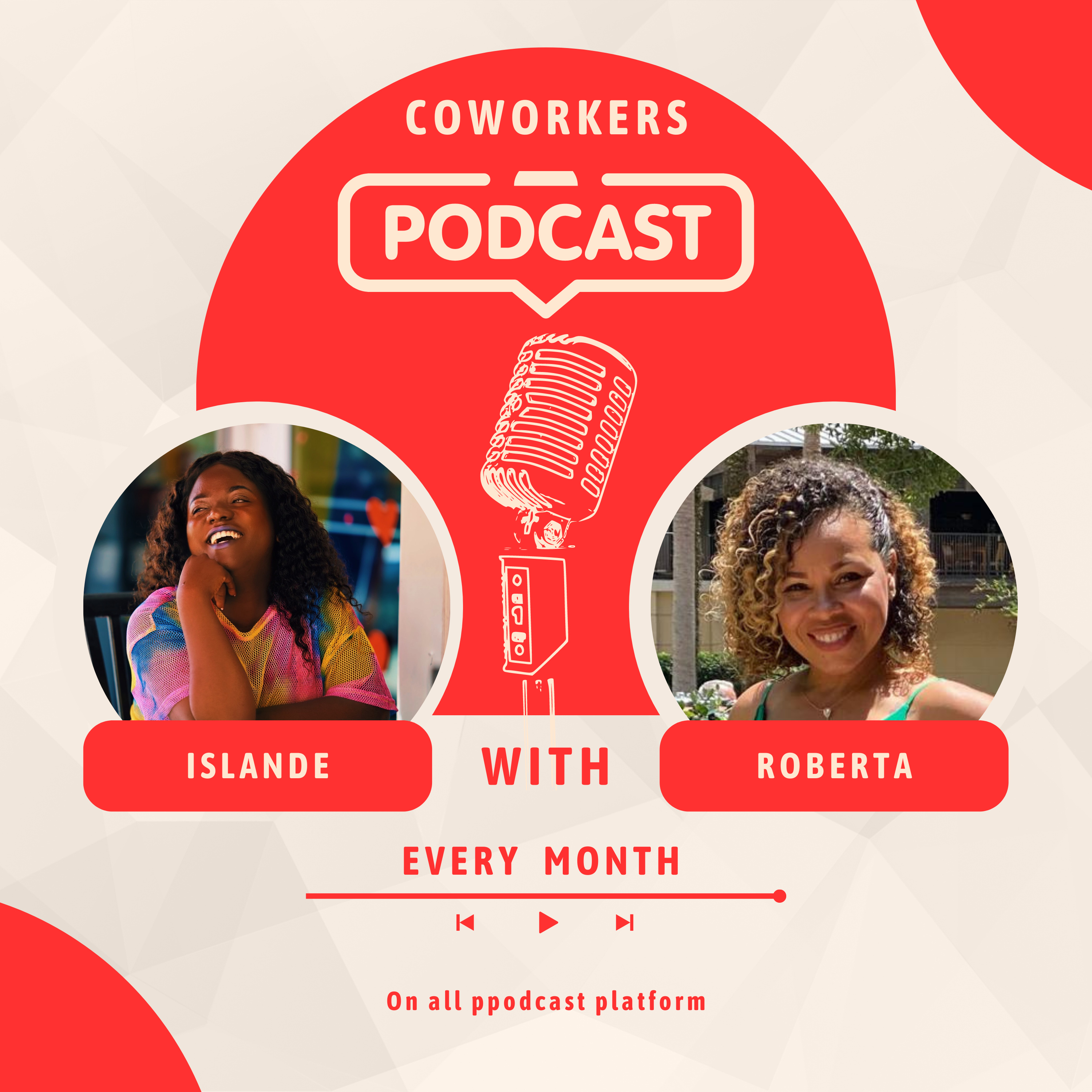 Coworkers to Podcasters podcast artwork