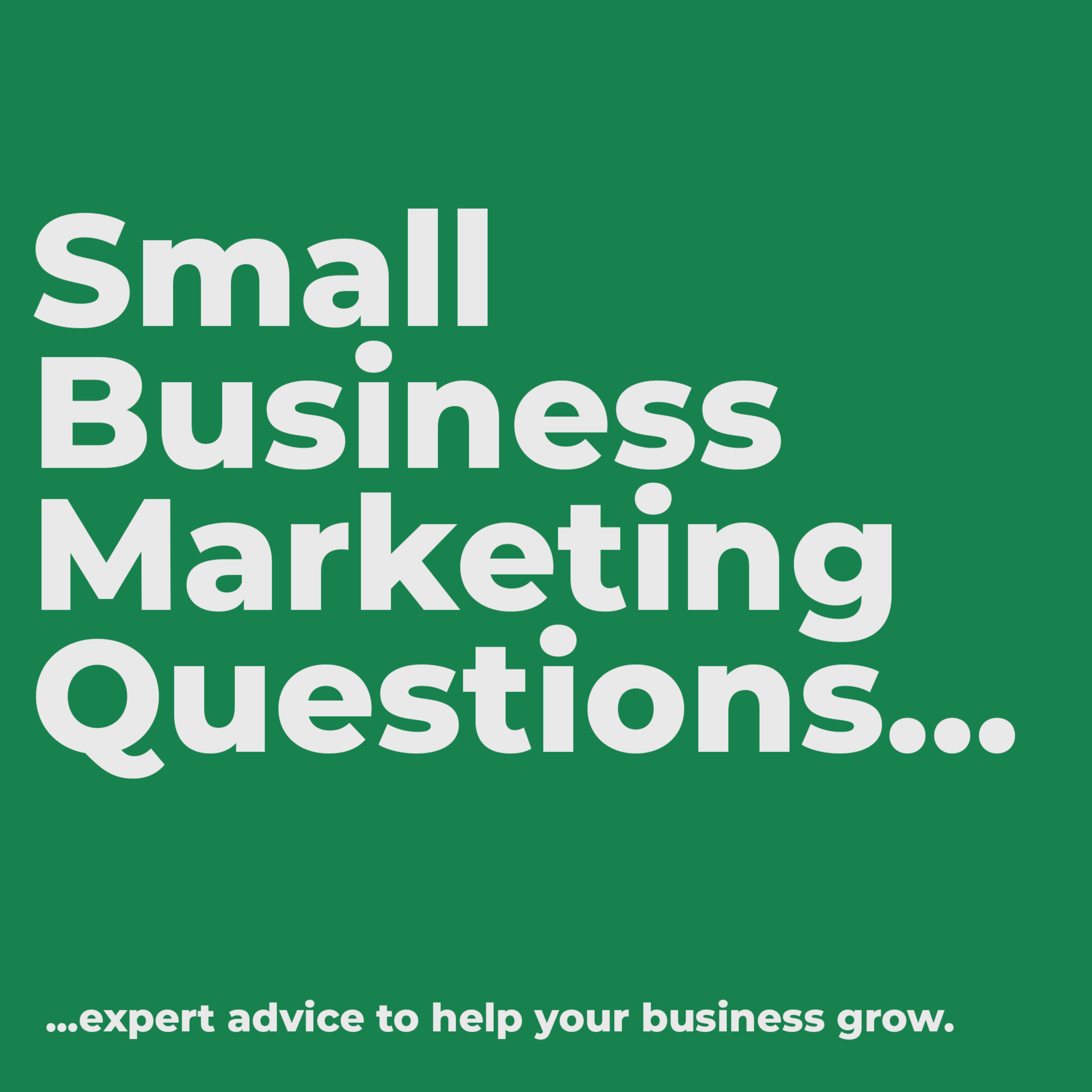 Small Business Marketing Questions podcast artwork