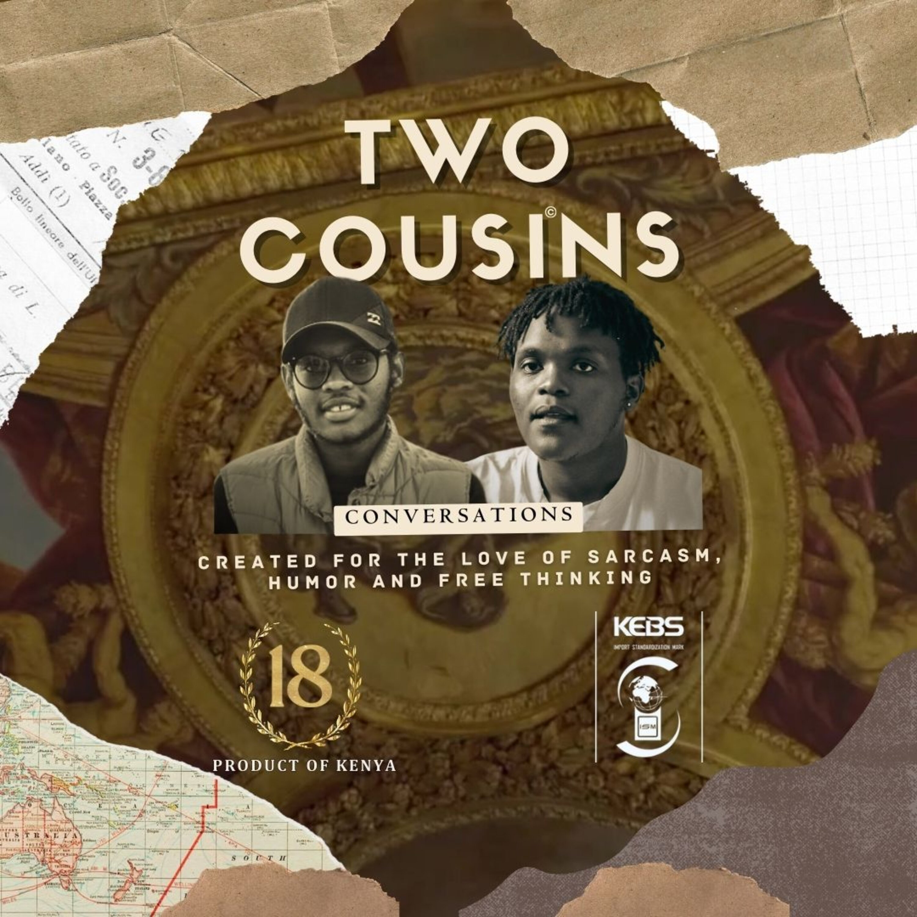 Two Cousins Conversations podcast artwork