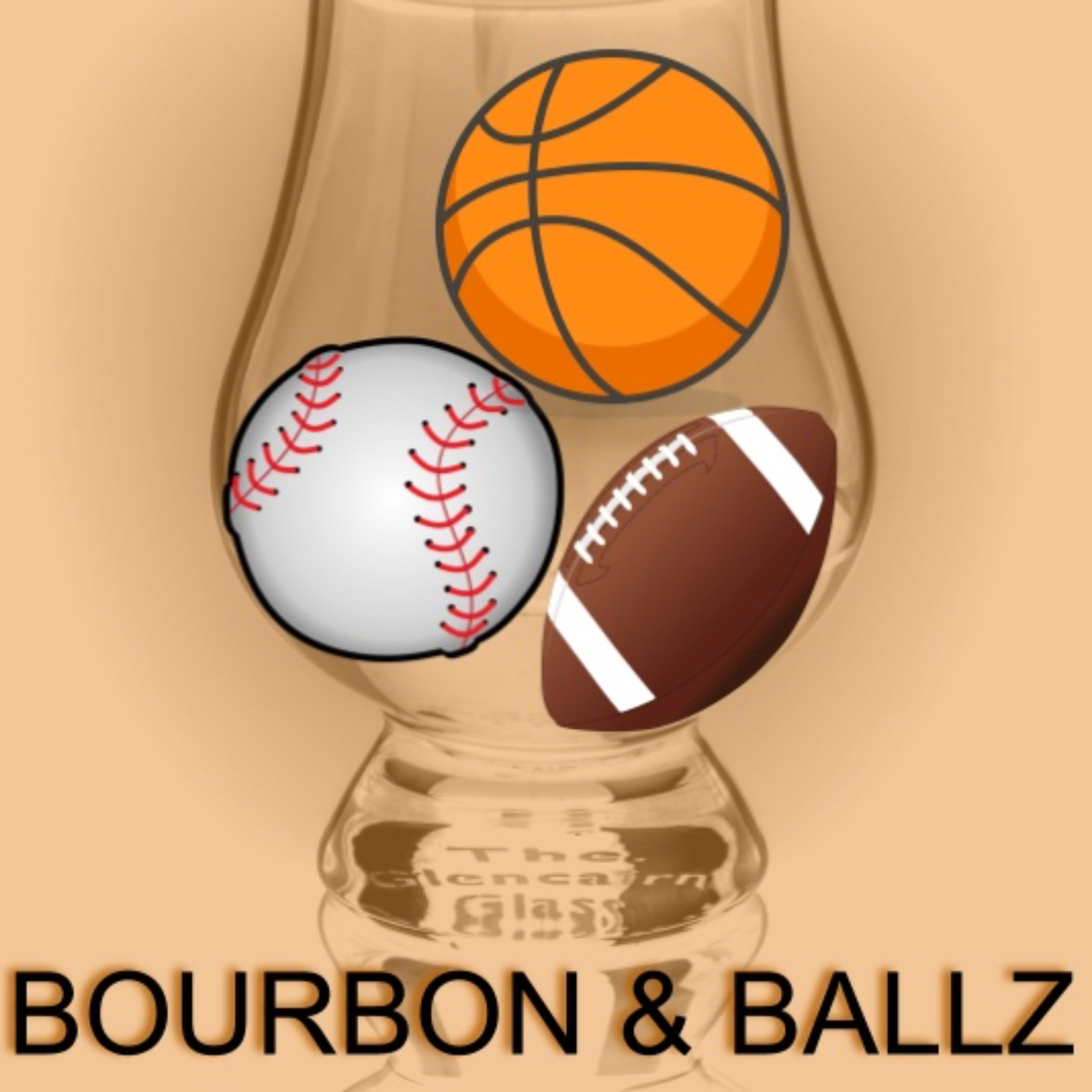 Bourbon and Ballz podcast artwork