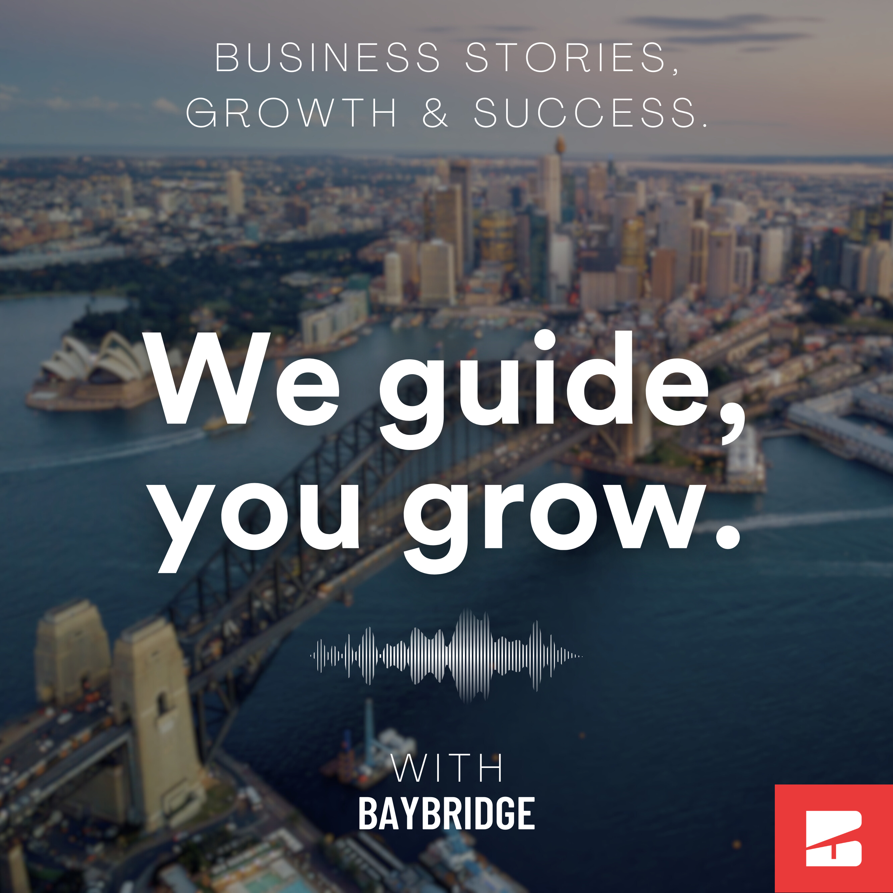 We guide, you grow. podcast artwork