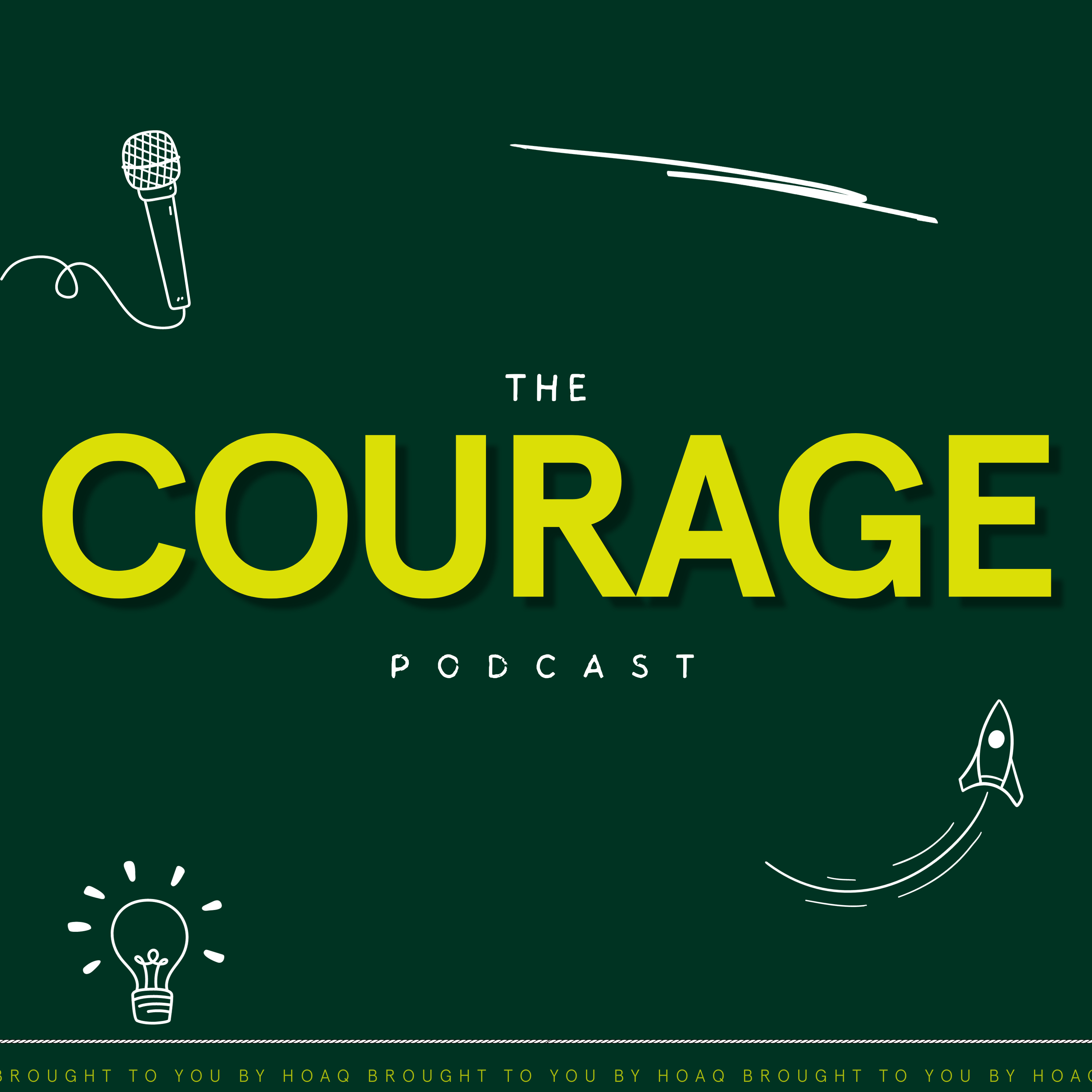 The Courage Podcast podcast artwork