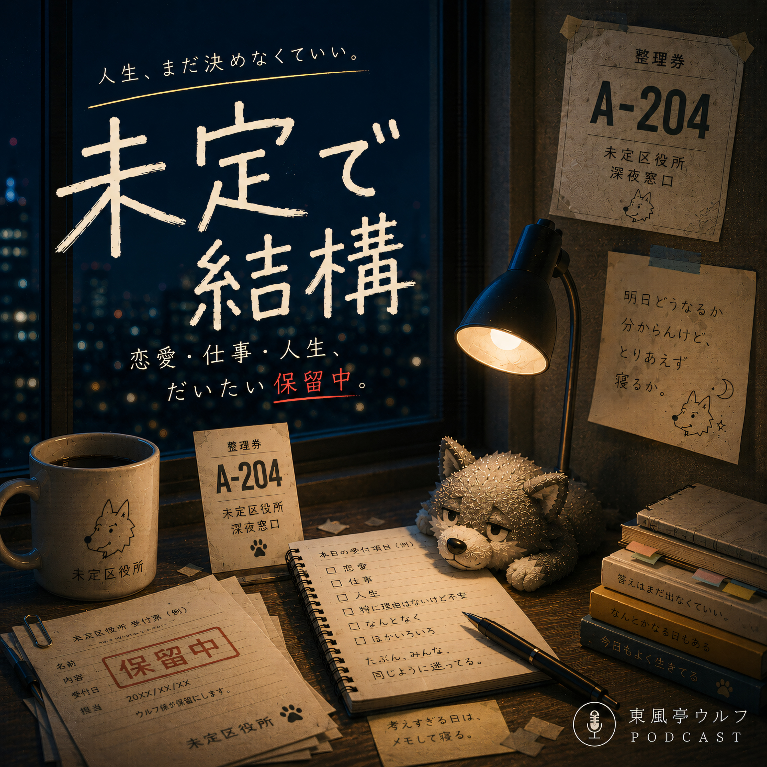 恋愛・家族・将来・その他・人生のモヤモヤを本音で話すラジオ | 未定で結構
