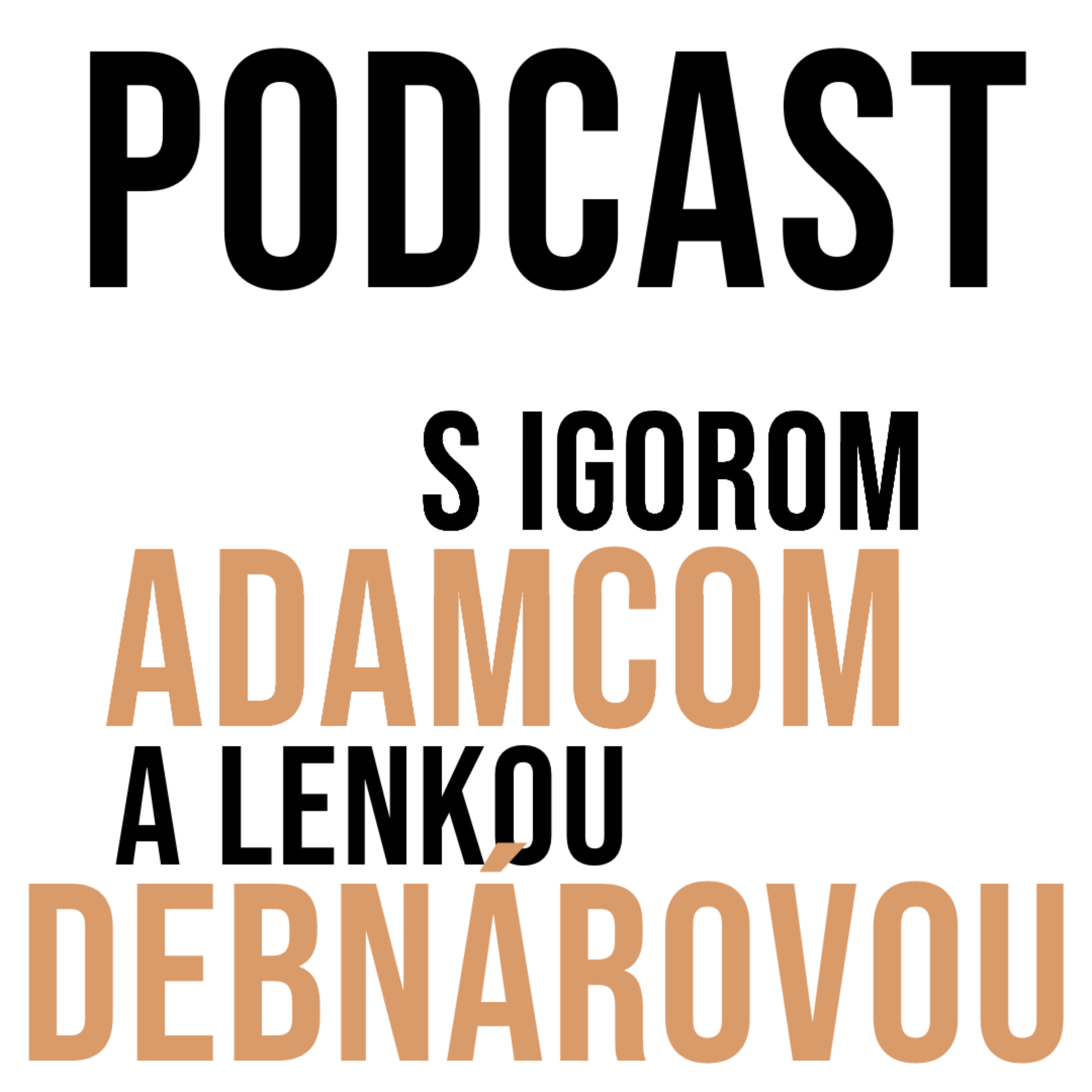 Podcast s Igorom Adamcom a Lenkou Debnárovou podcast artwork